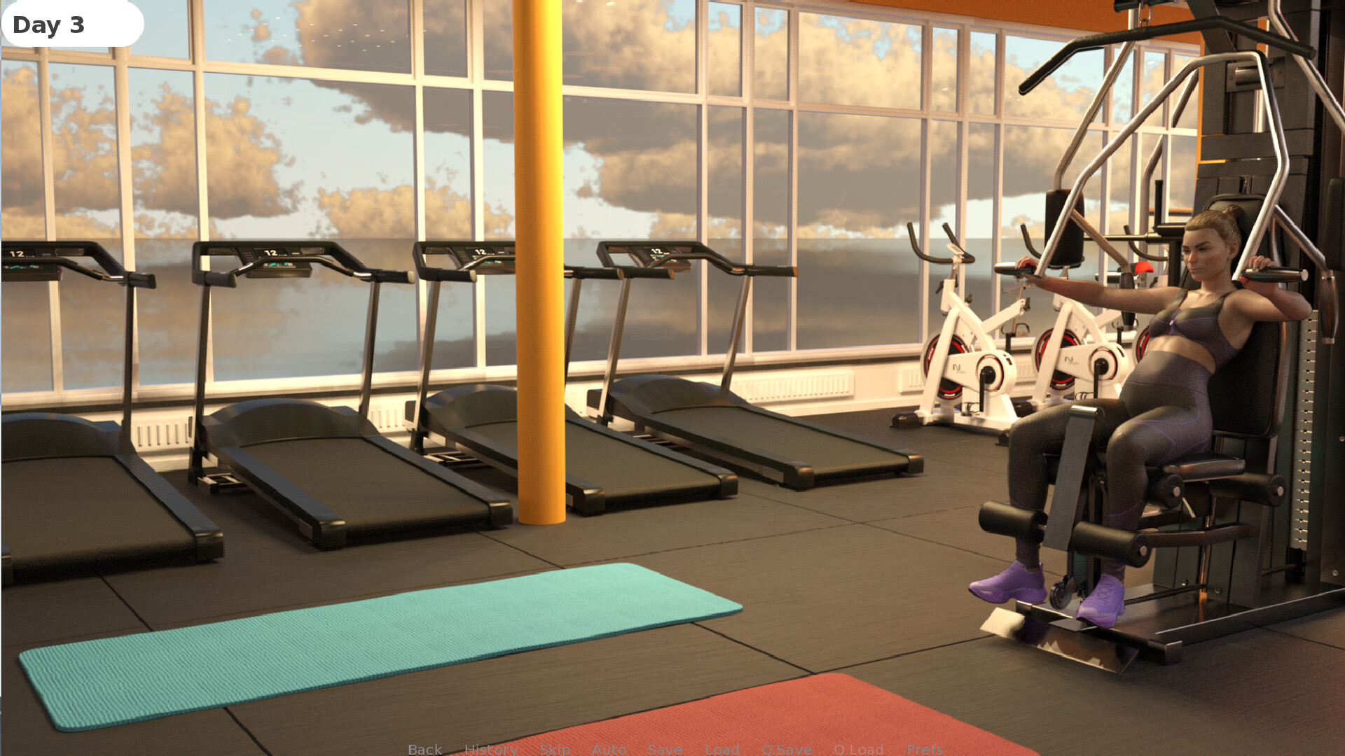Fitness game screenshot 3