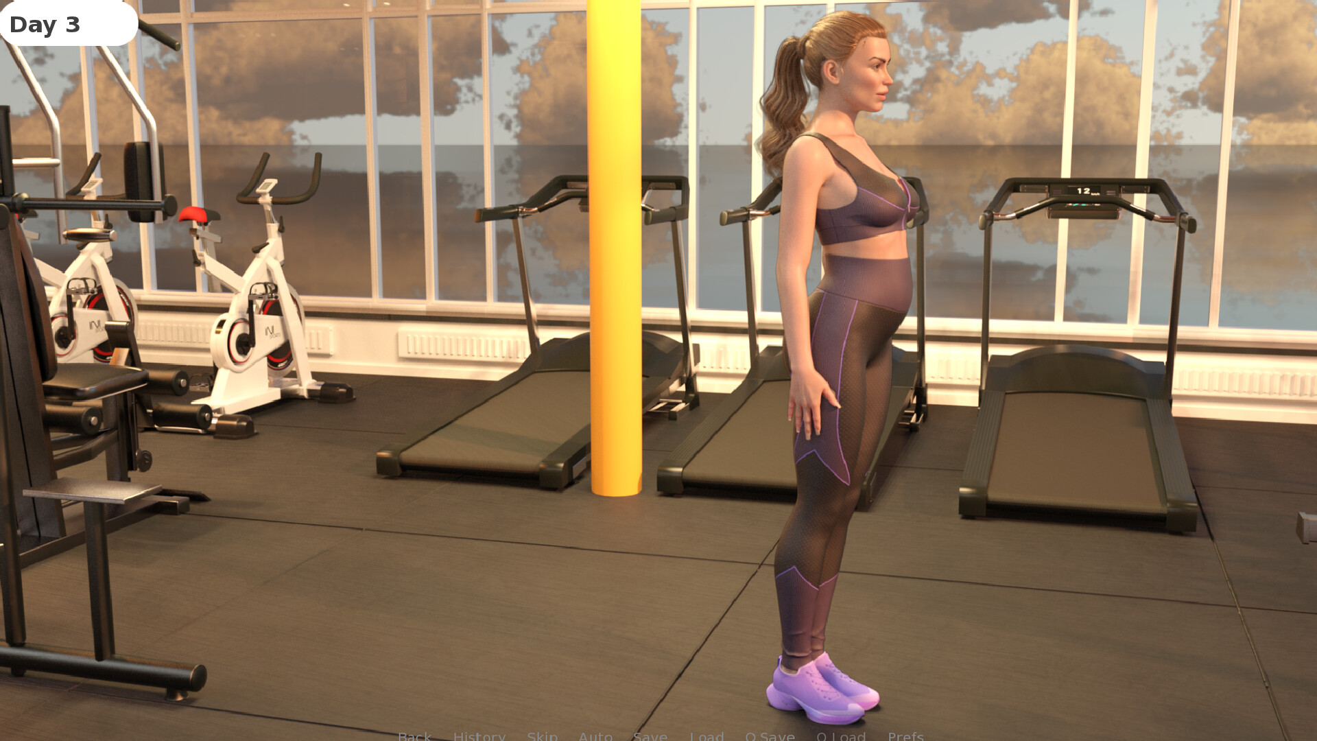 Fitness game screenshot 4