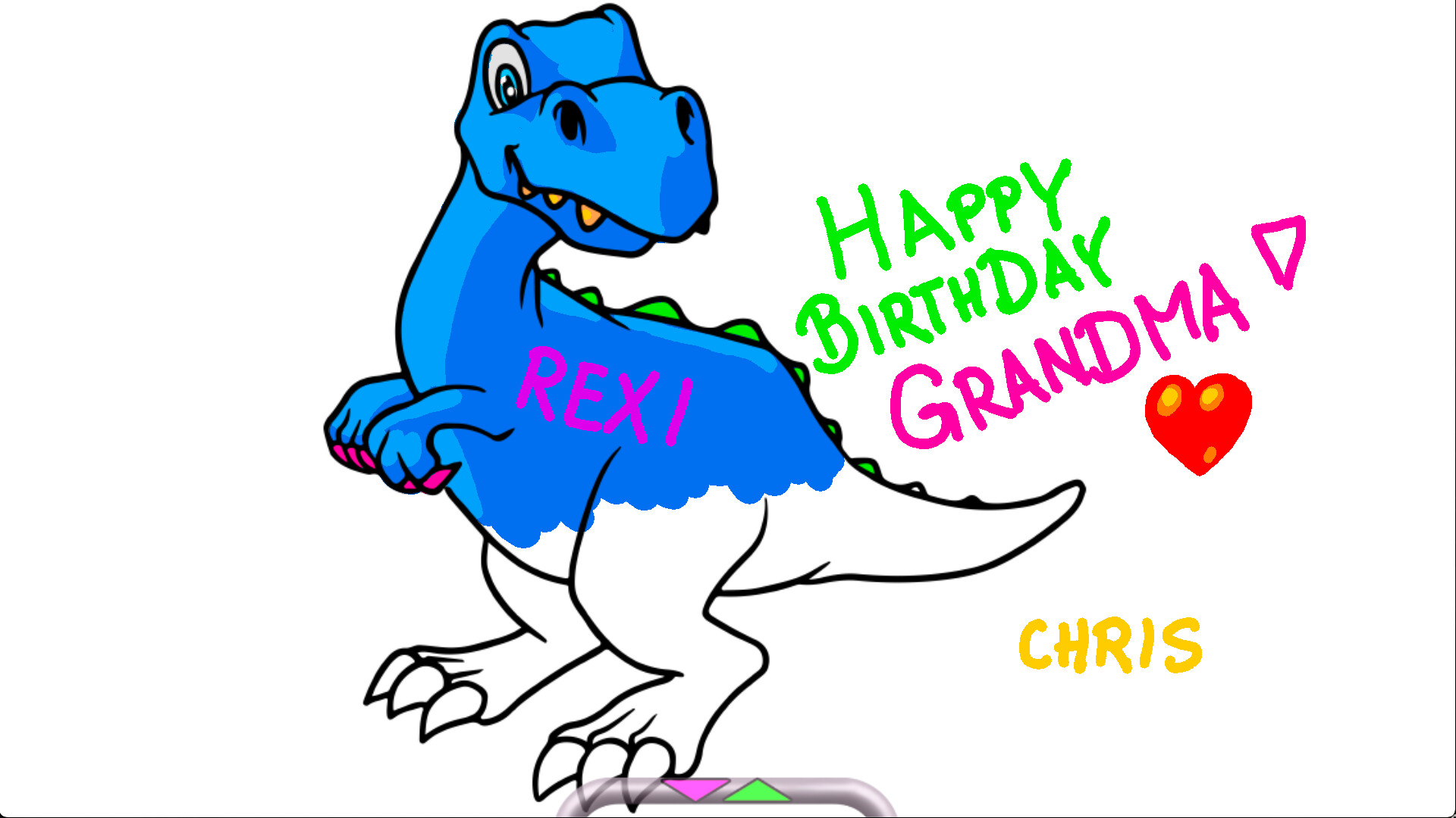 Animal Coloring Books for Kids & Toddlers - Dinosaurs screenshot 6