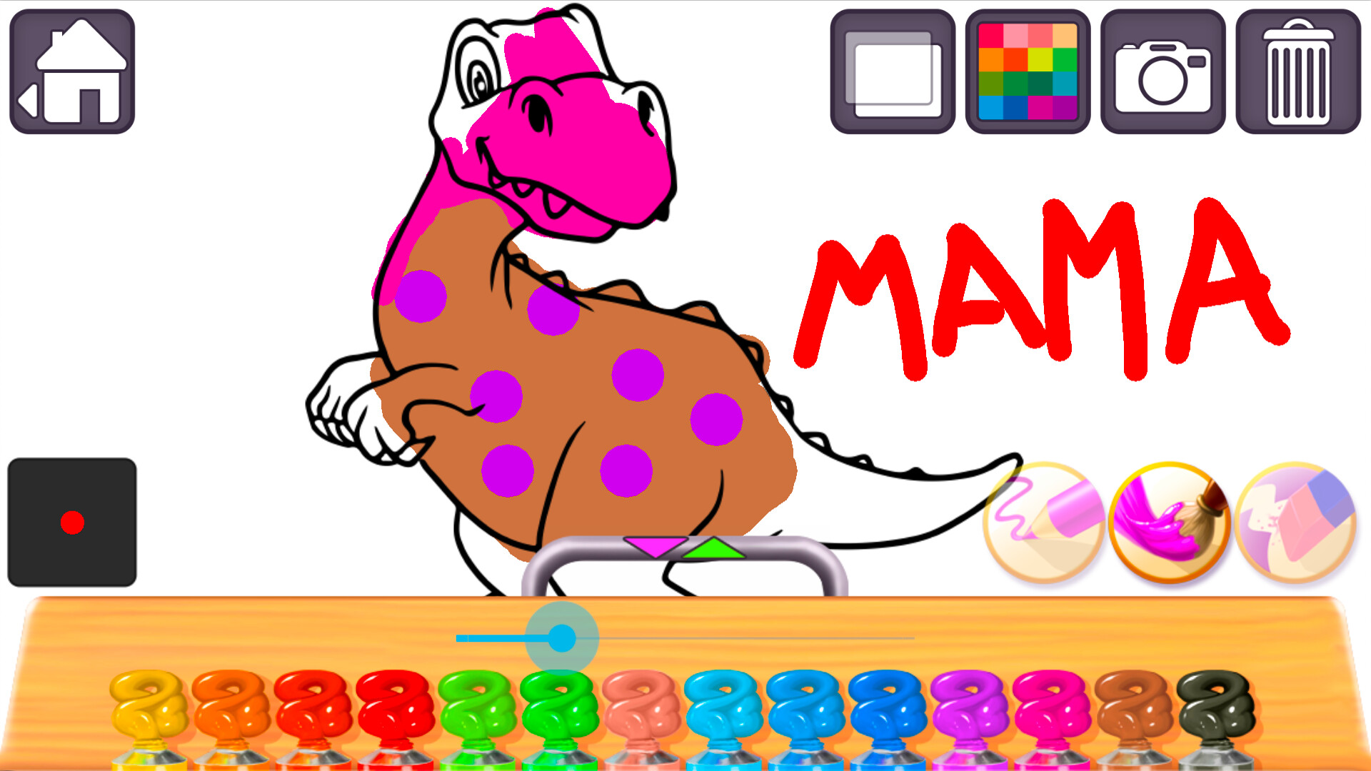 Animal Coloring Books for Kids & Toddlers - Dinosaurs screenshot 4
