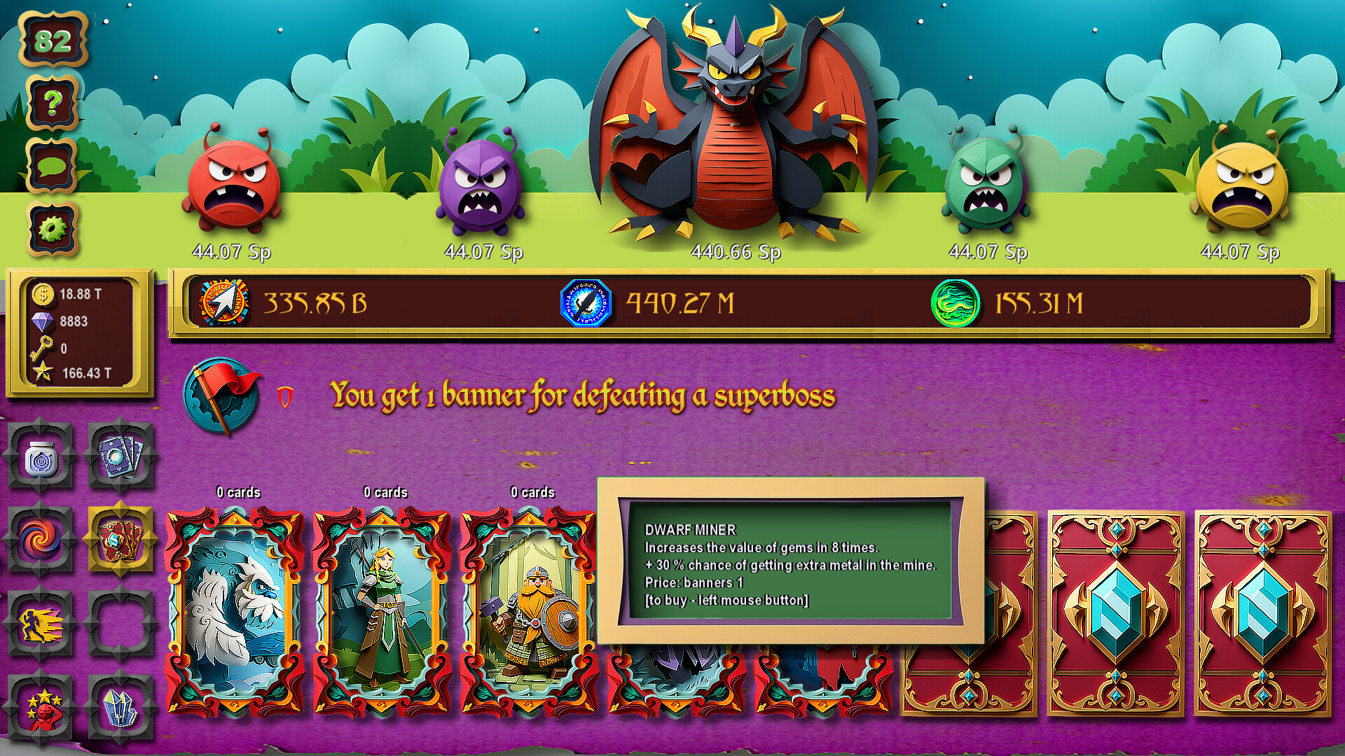 Card Storm Idle HD screenshot 6