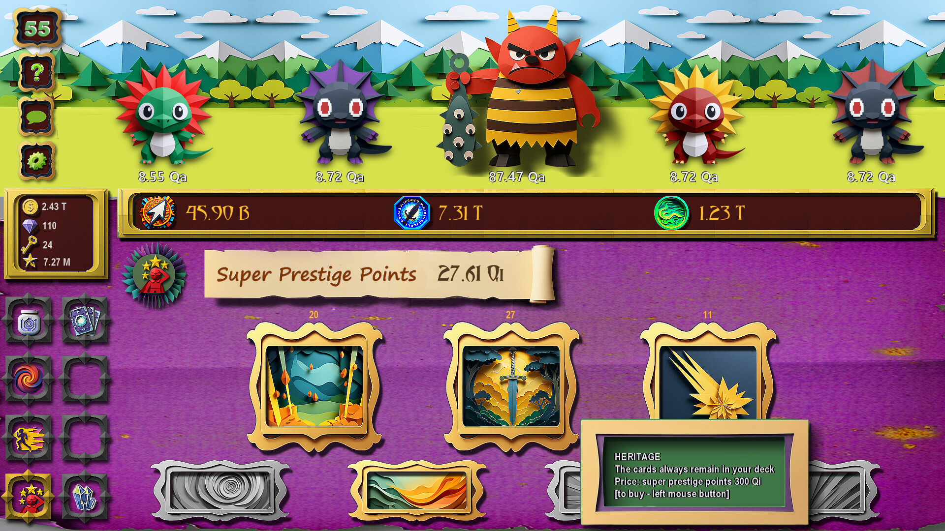 Card Storm Idle HD screenshot 2