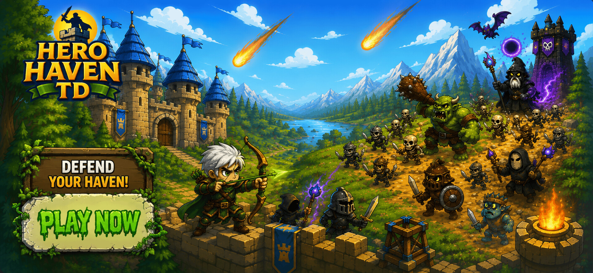 Hero Haven TD screenshot 1