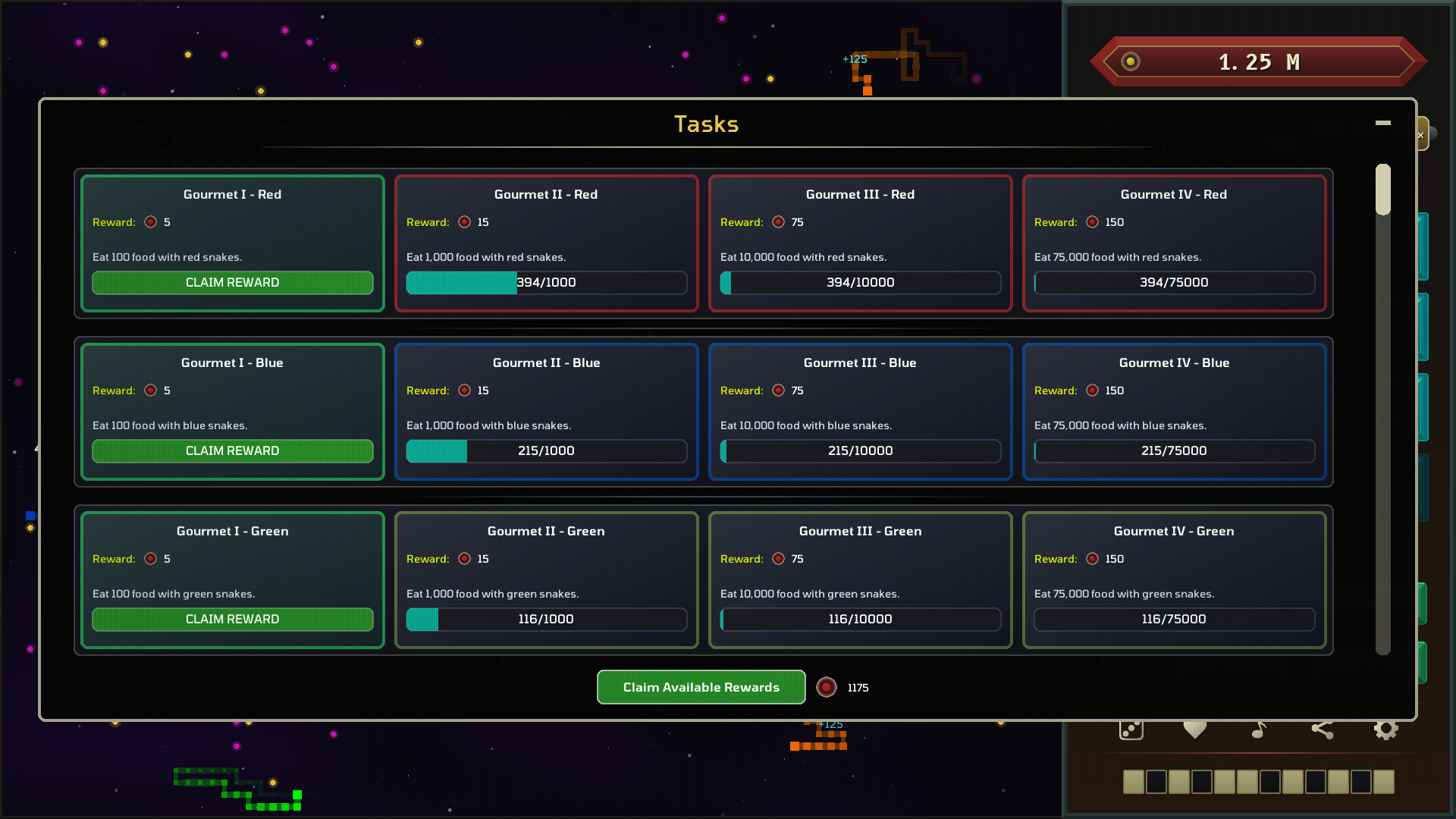 Auto Snakes in Outer Space screenshot 10