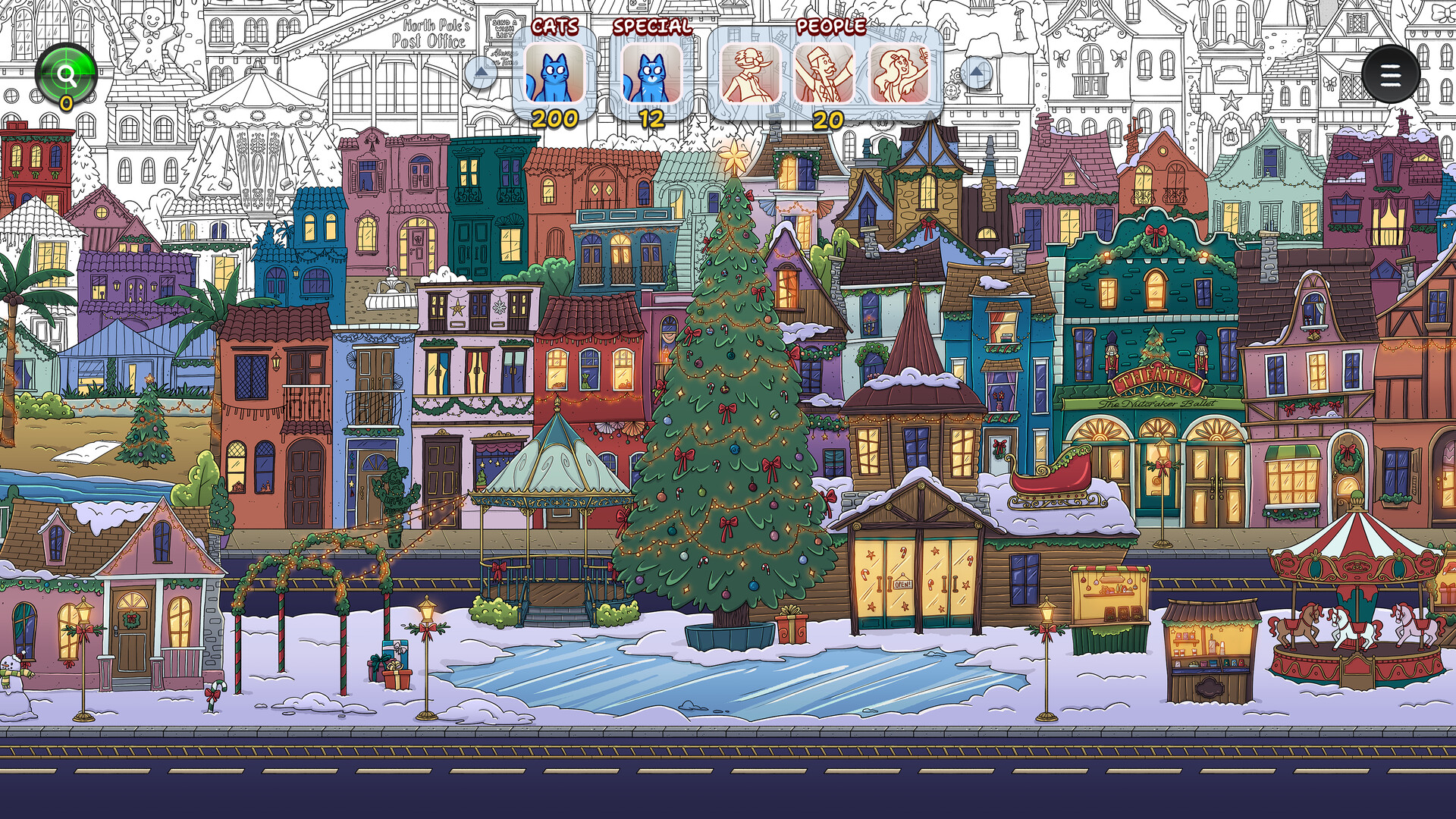 Hidden Cats in Christmas screenshot 2