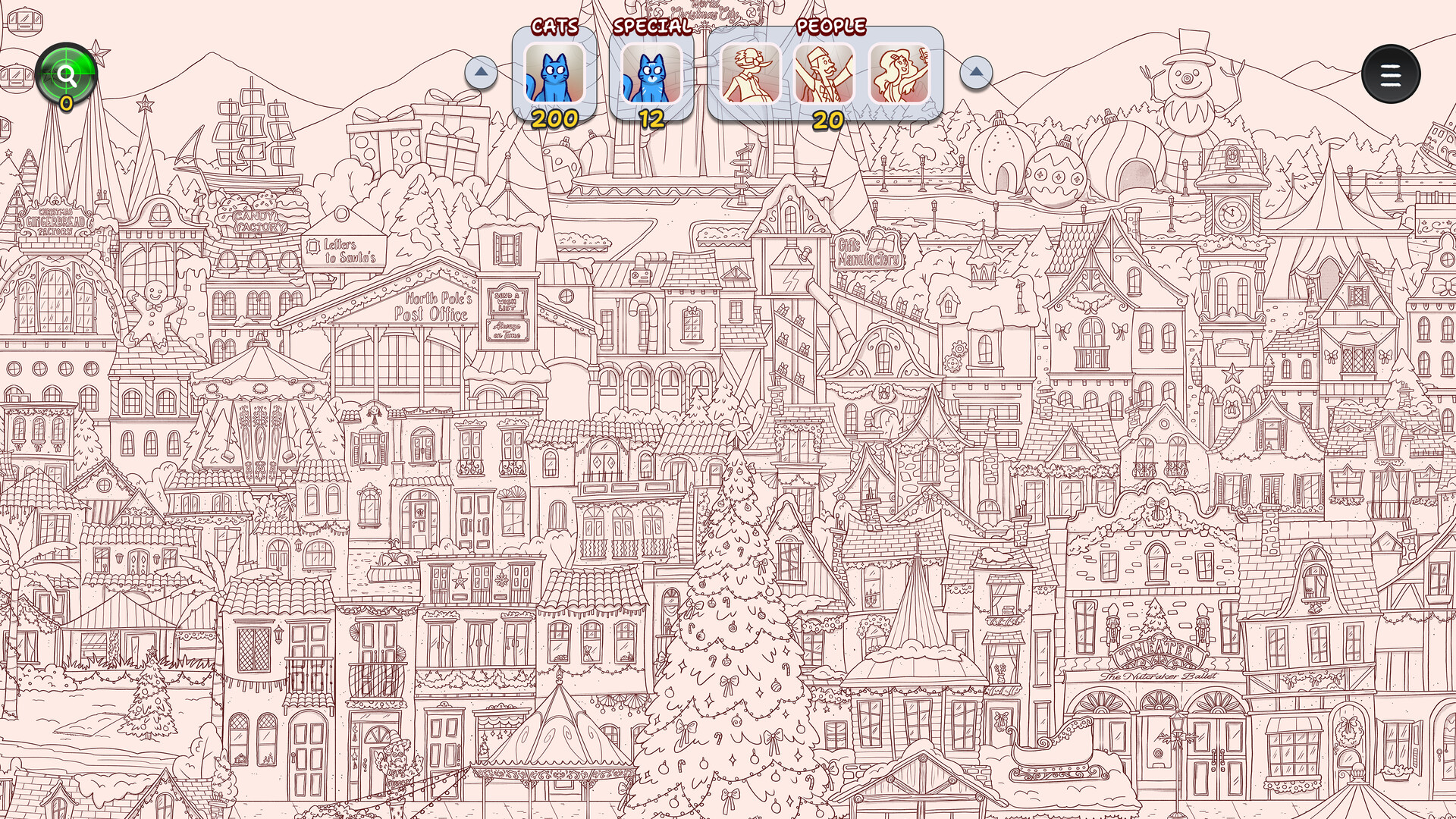 Hidden Cats in Christmas screenshot 1