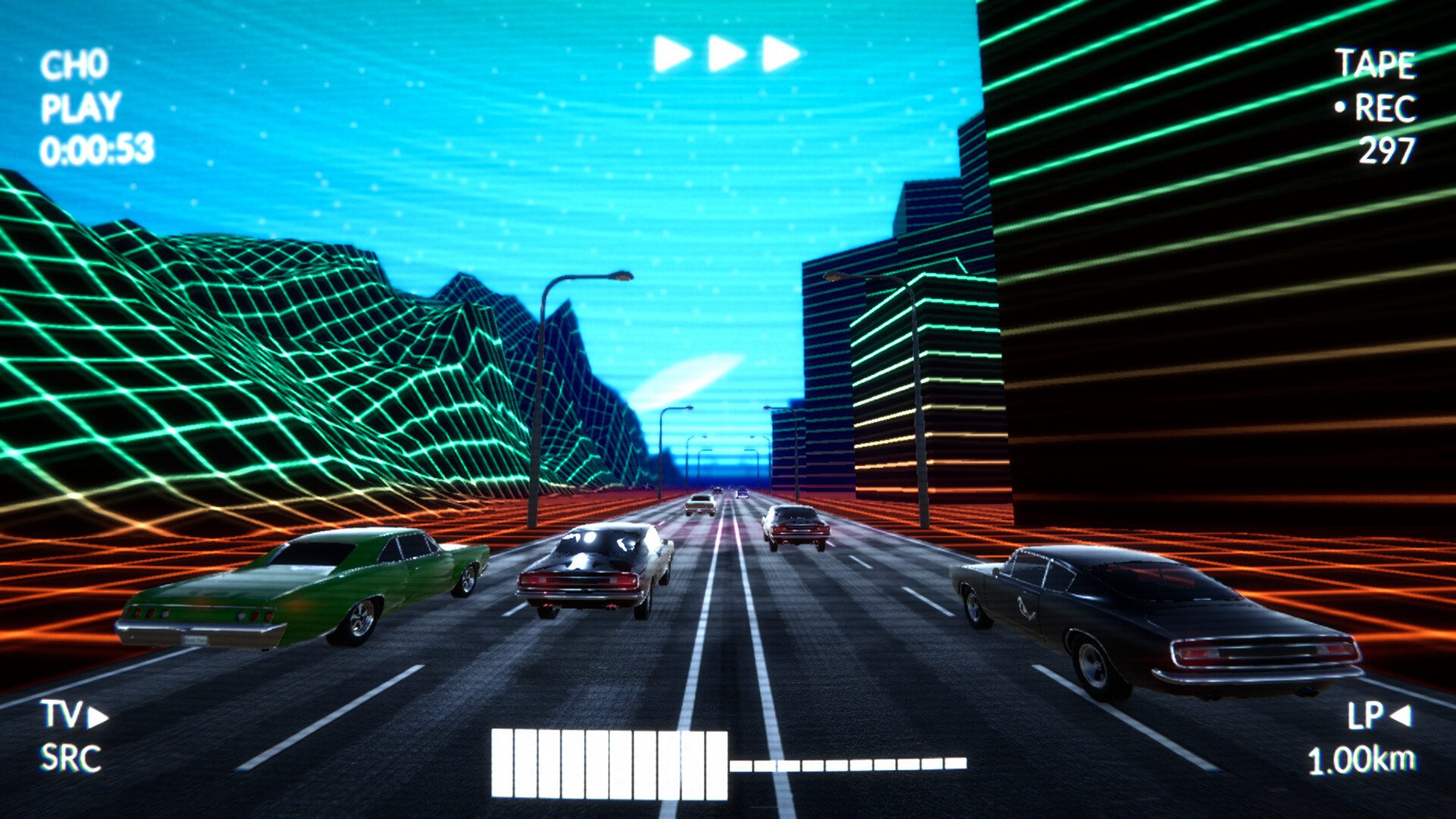 VHS Velocity Retro Horizon screenshot 6