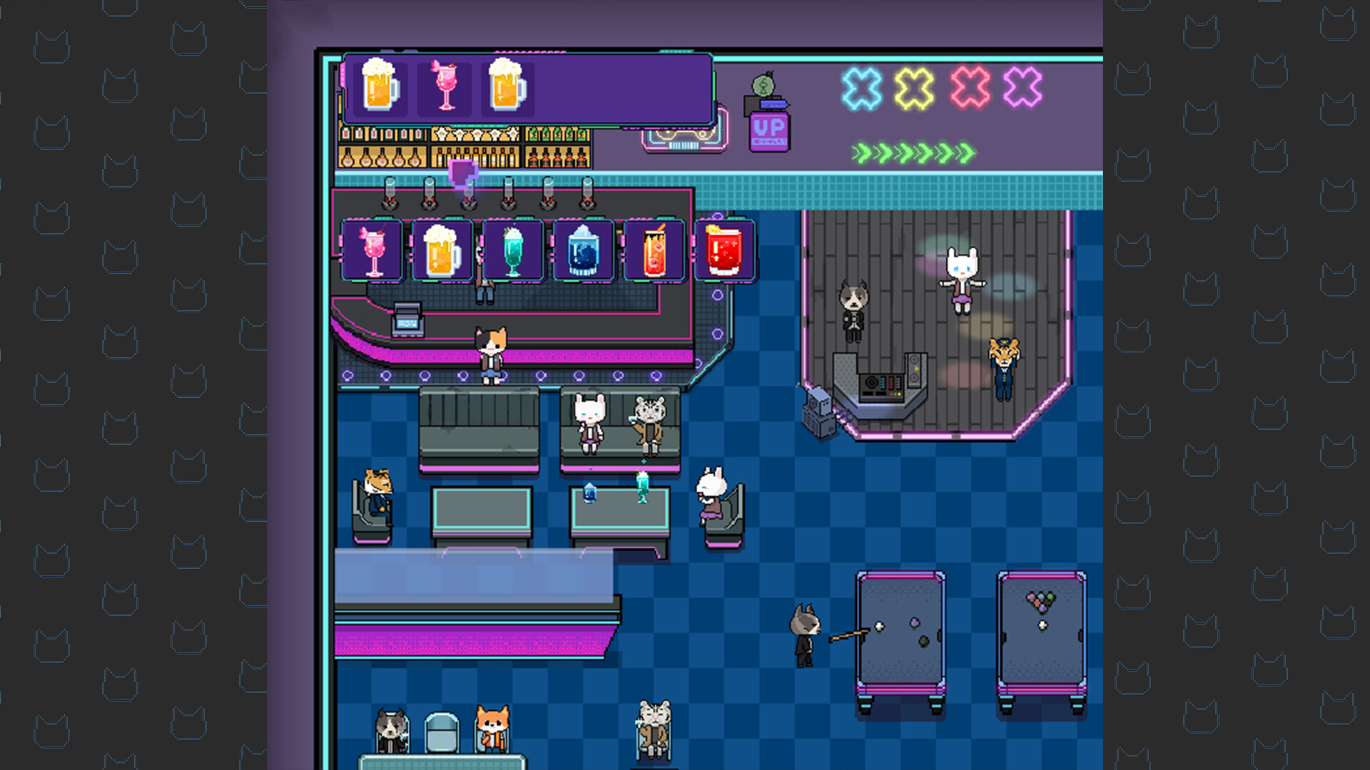 动物霓虹街:酒吧 screenshot 9