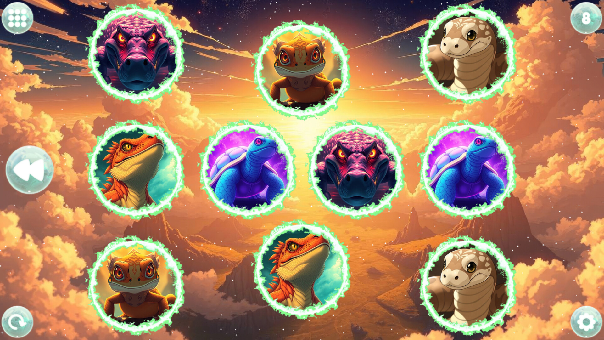 Anime Dream Match: Reptiles screenshot 4