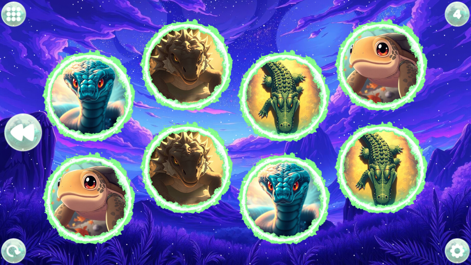 Anime Dream Match: Reptiles screenshot 3