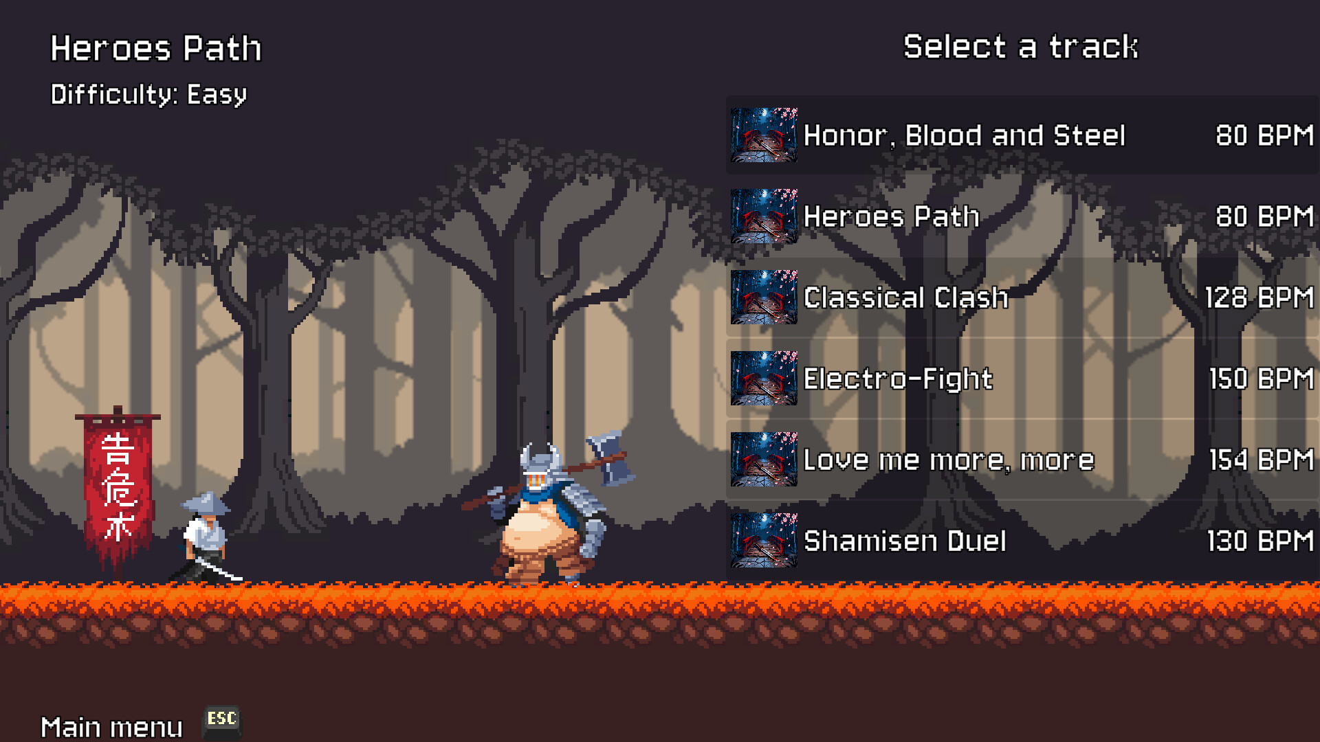 Bushidon't: Rhythm battles and the unnecessarily long subtitle screenshot 6
