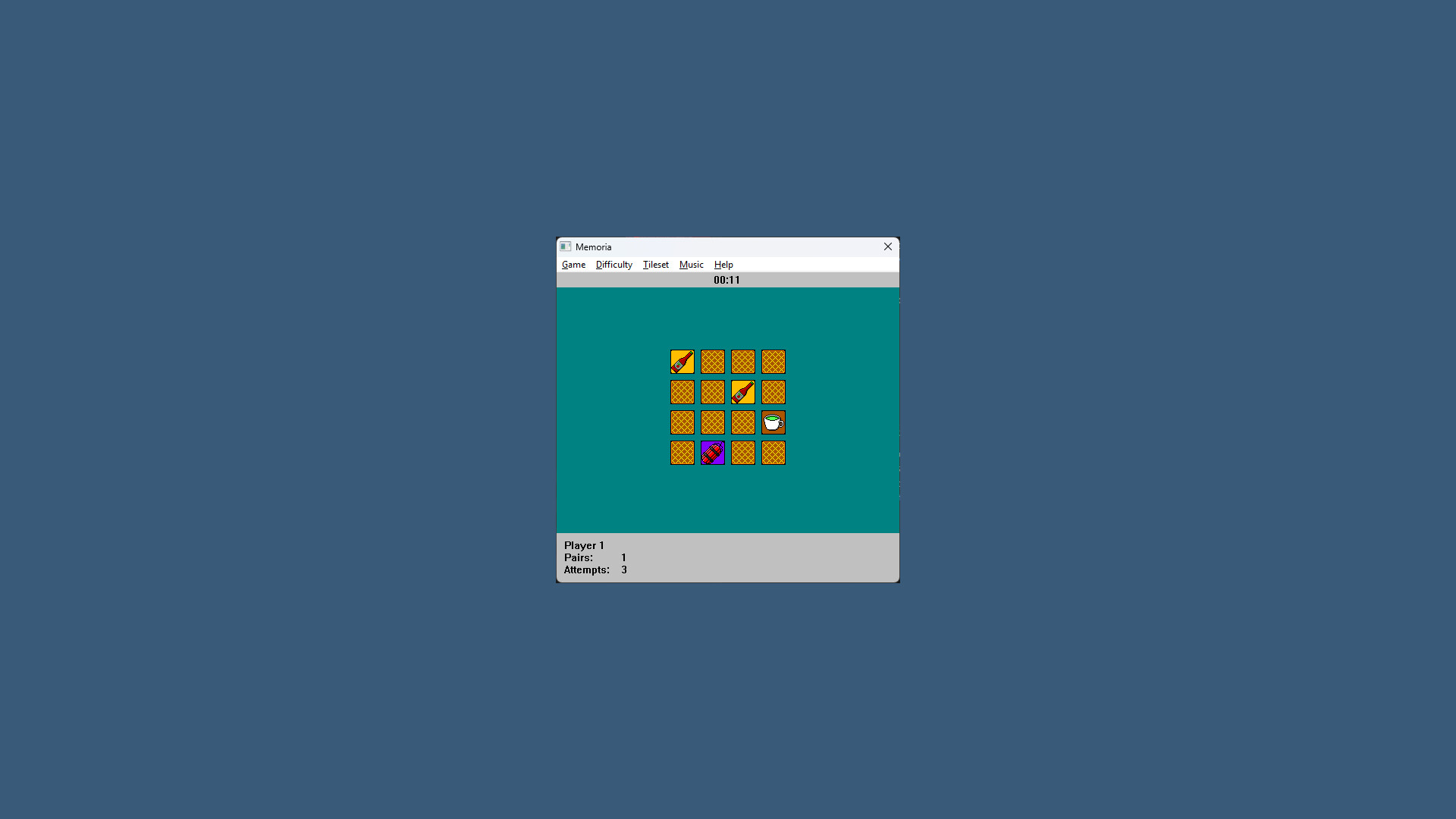 Memoria screenshot 1