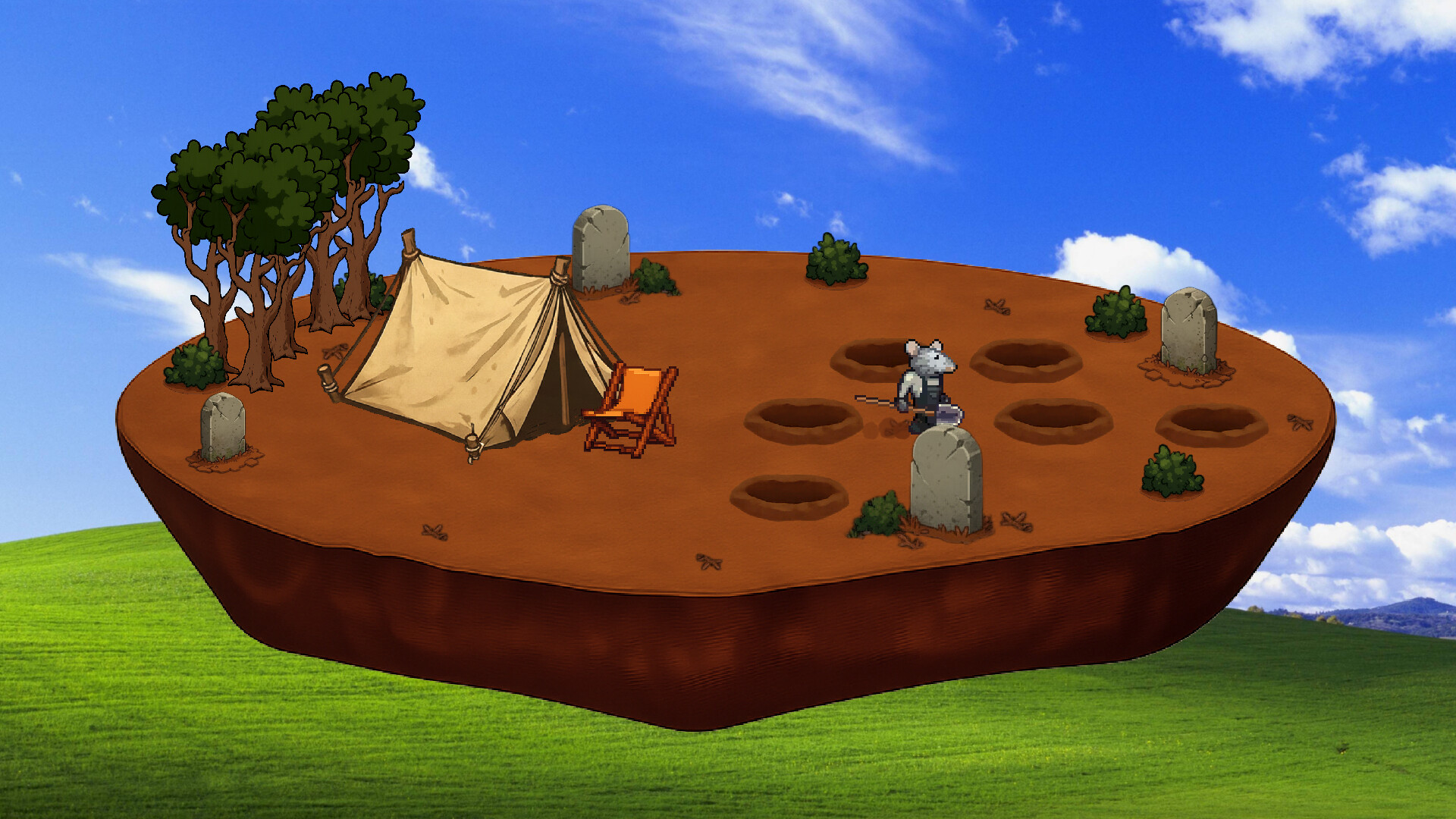 Idle Rat: Island Digger screenshot 2
