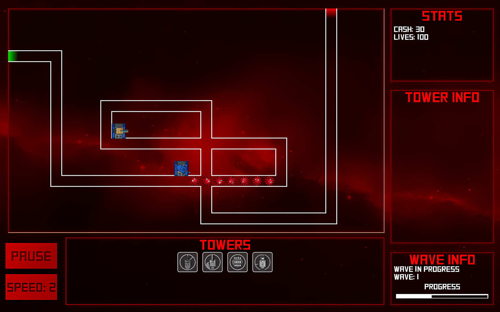 Monster Hard Defence screenshot 1