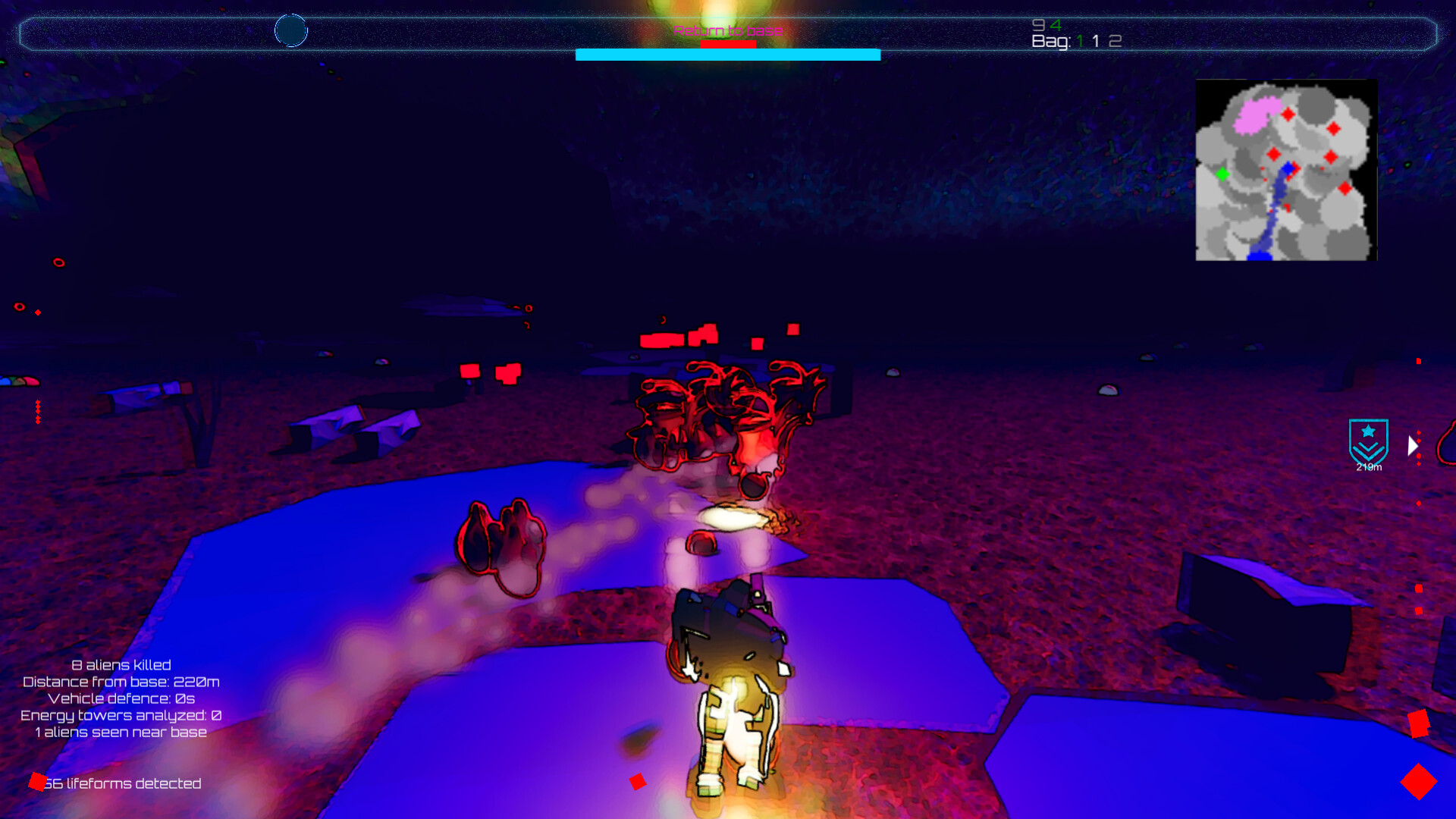 Cosmocommandos screenshot 1