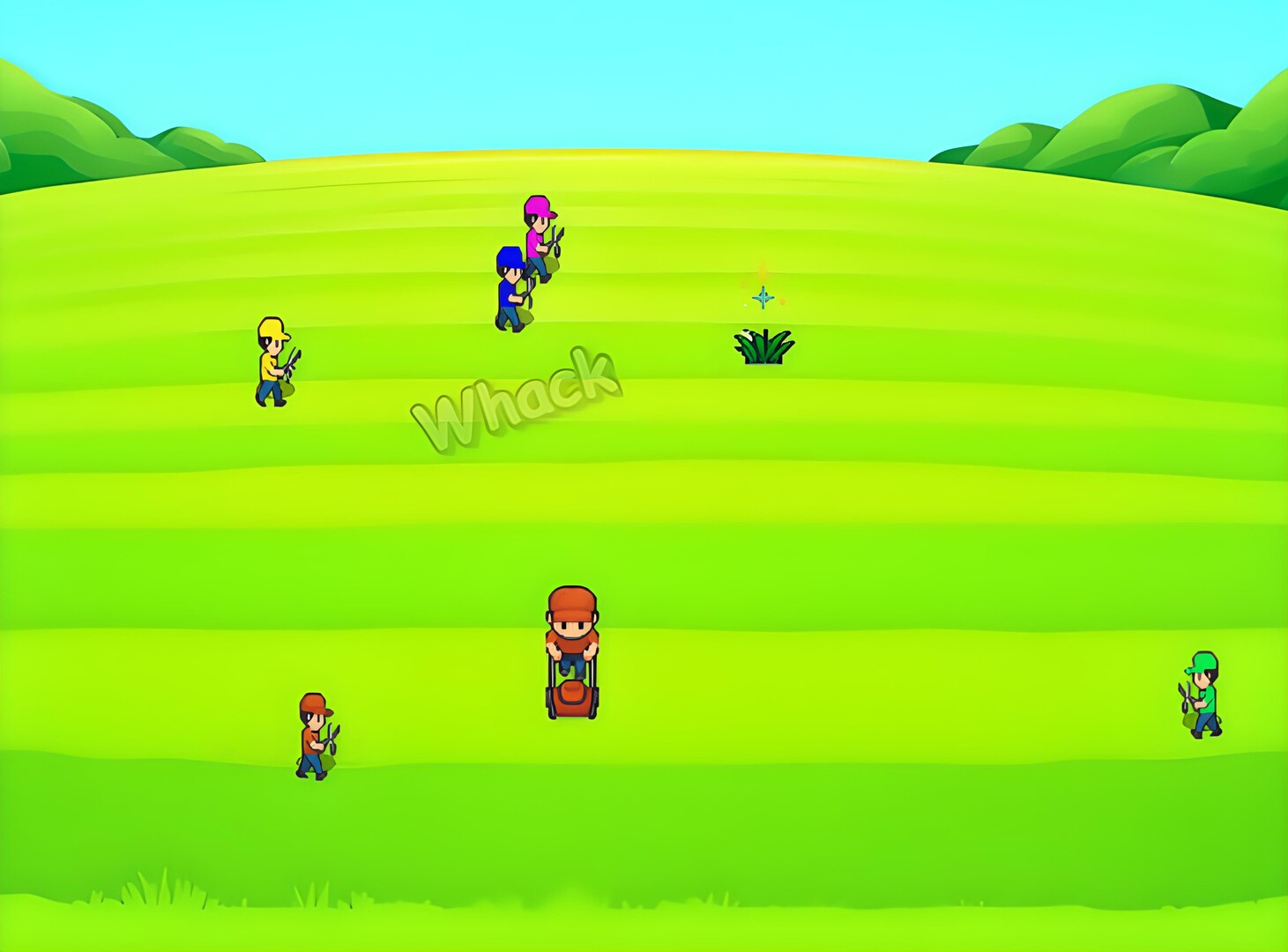 Lawn Care Clicker Deluxe screenshot 1