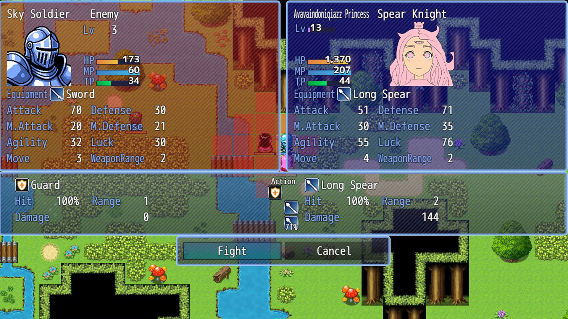 Aakihiko Aaruberutasu Aadisony Aazumeragi: SRPG Tactical screenshot 4