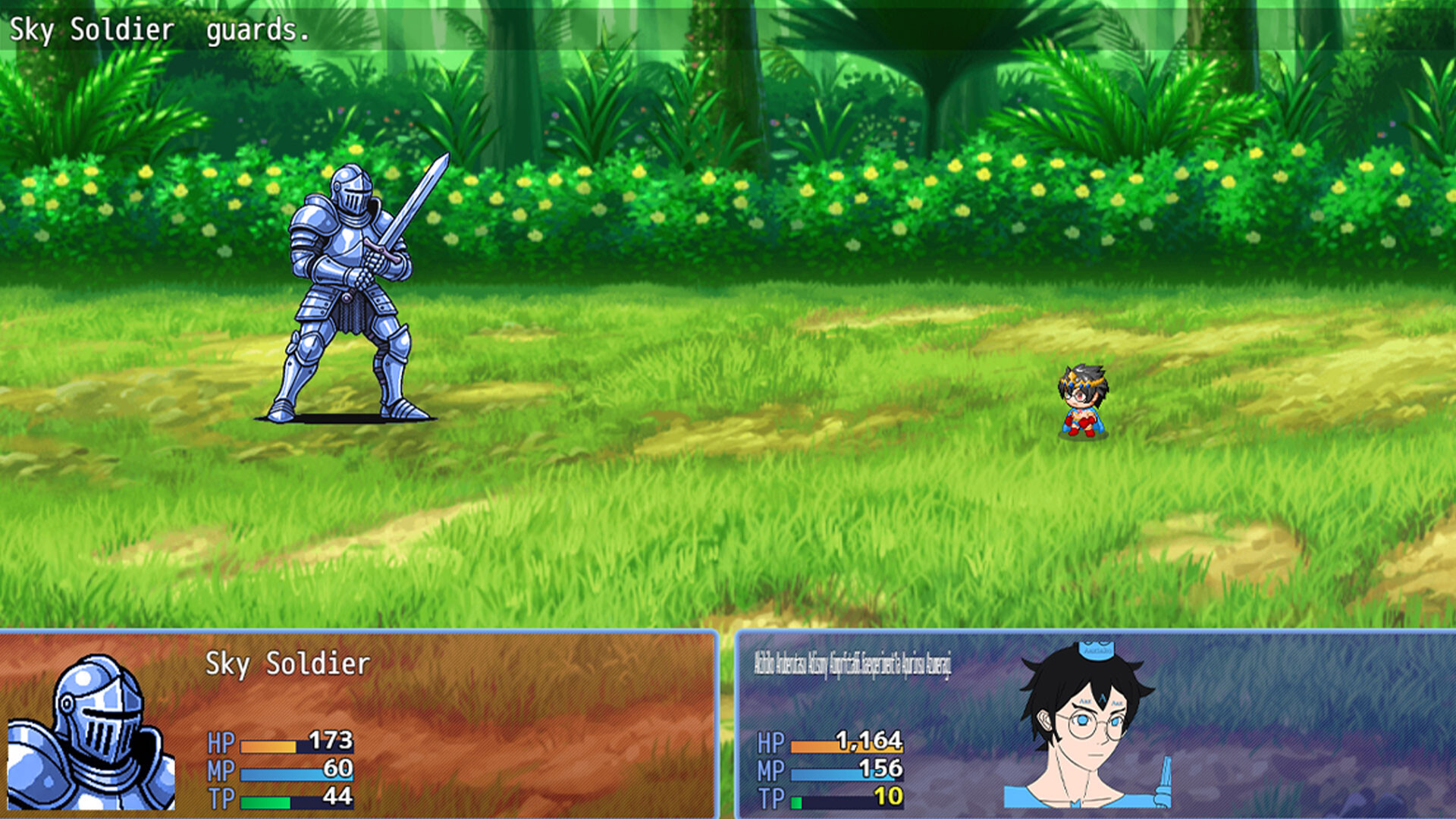 Aakihiko Aaruberutasu Aadisony Aazumeragi: SRPG Tactical screenshot 1