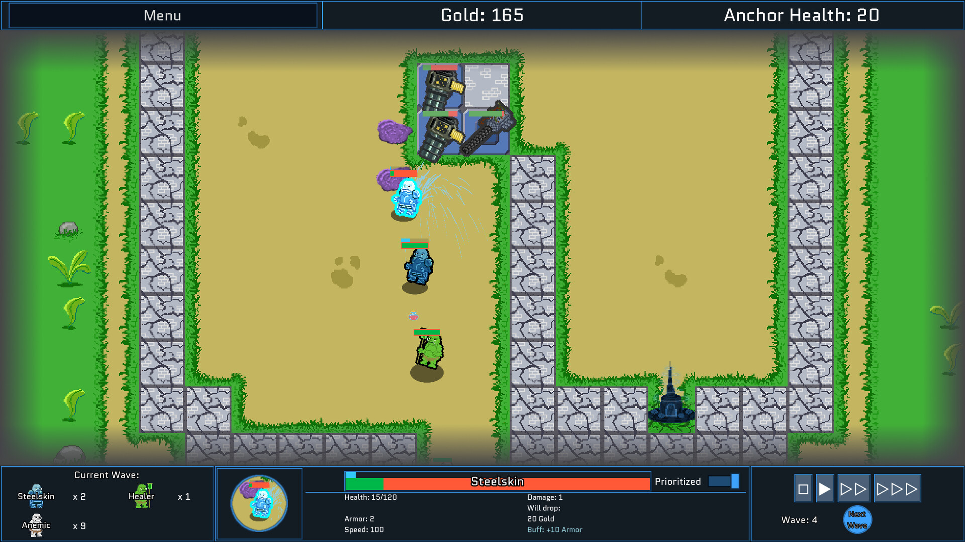 Bloodtide Tower Defense screenshot 2