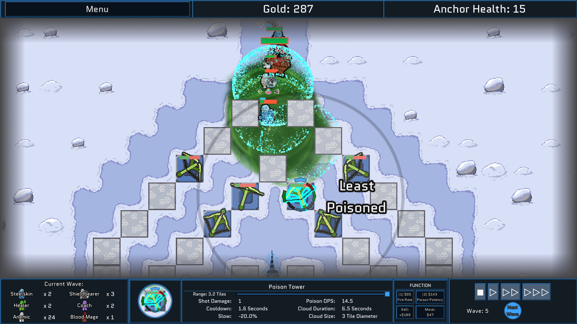 Bloodtide Tower Defense screenshot 4