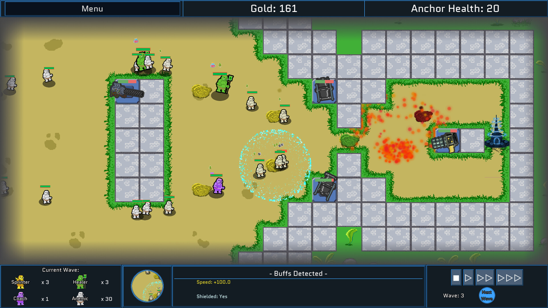Bloodtide Tower Defense screenshot 1