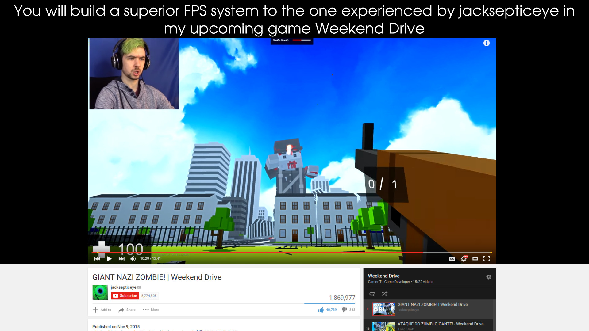 Gamer To Game Developer Series 3: Make A Game screenshot 20