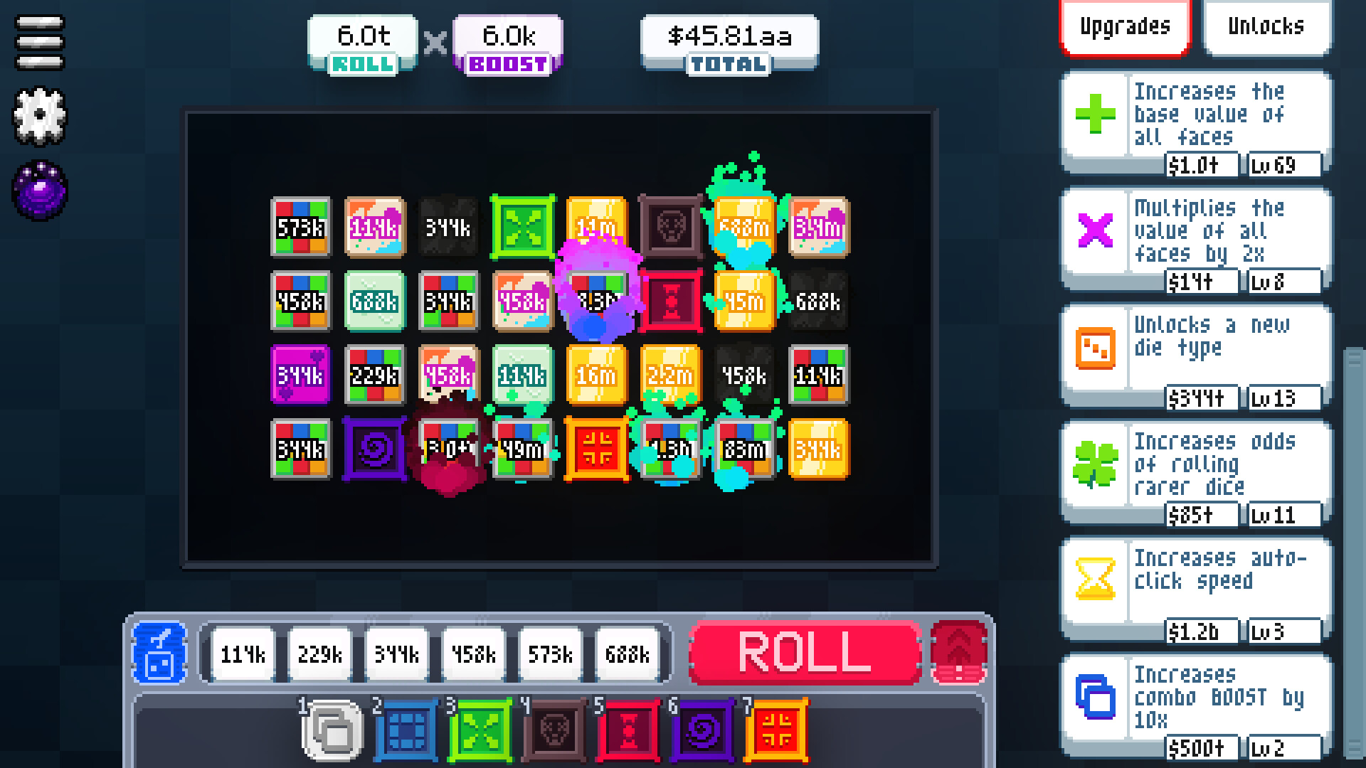 Infinidice screenshot 2