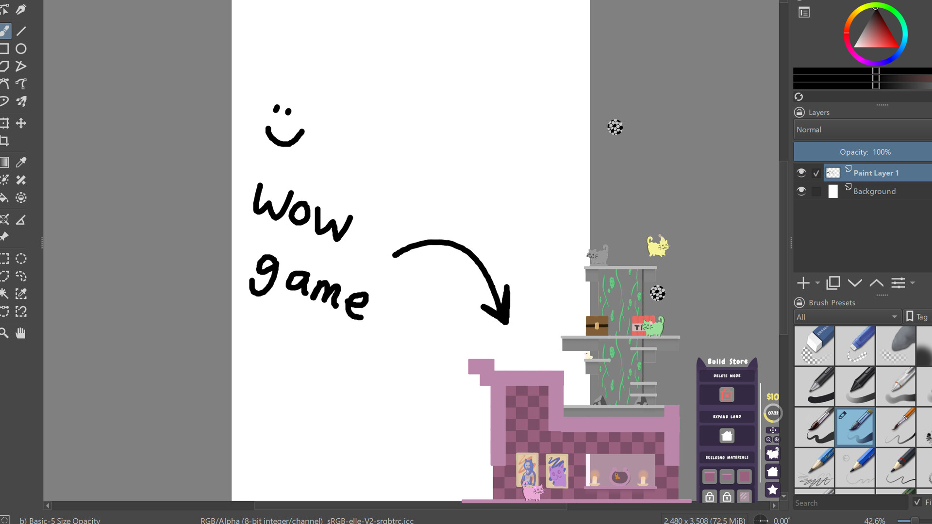 Purrductivity screenshot 2