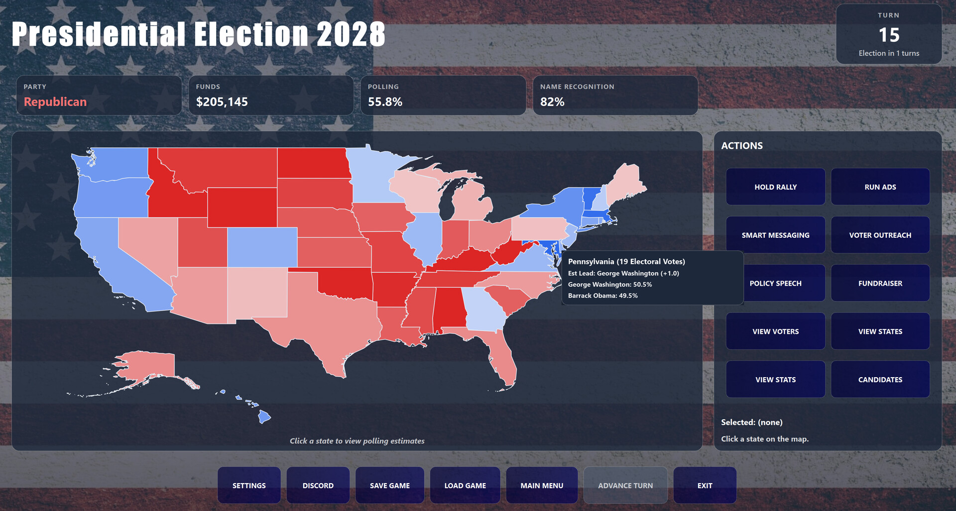Win The Election screenshot 1