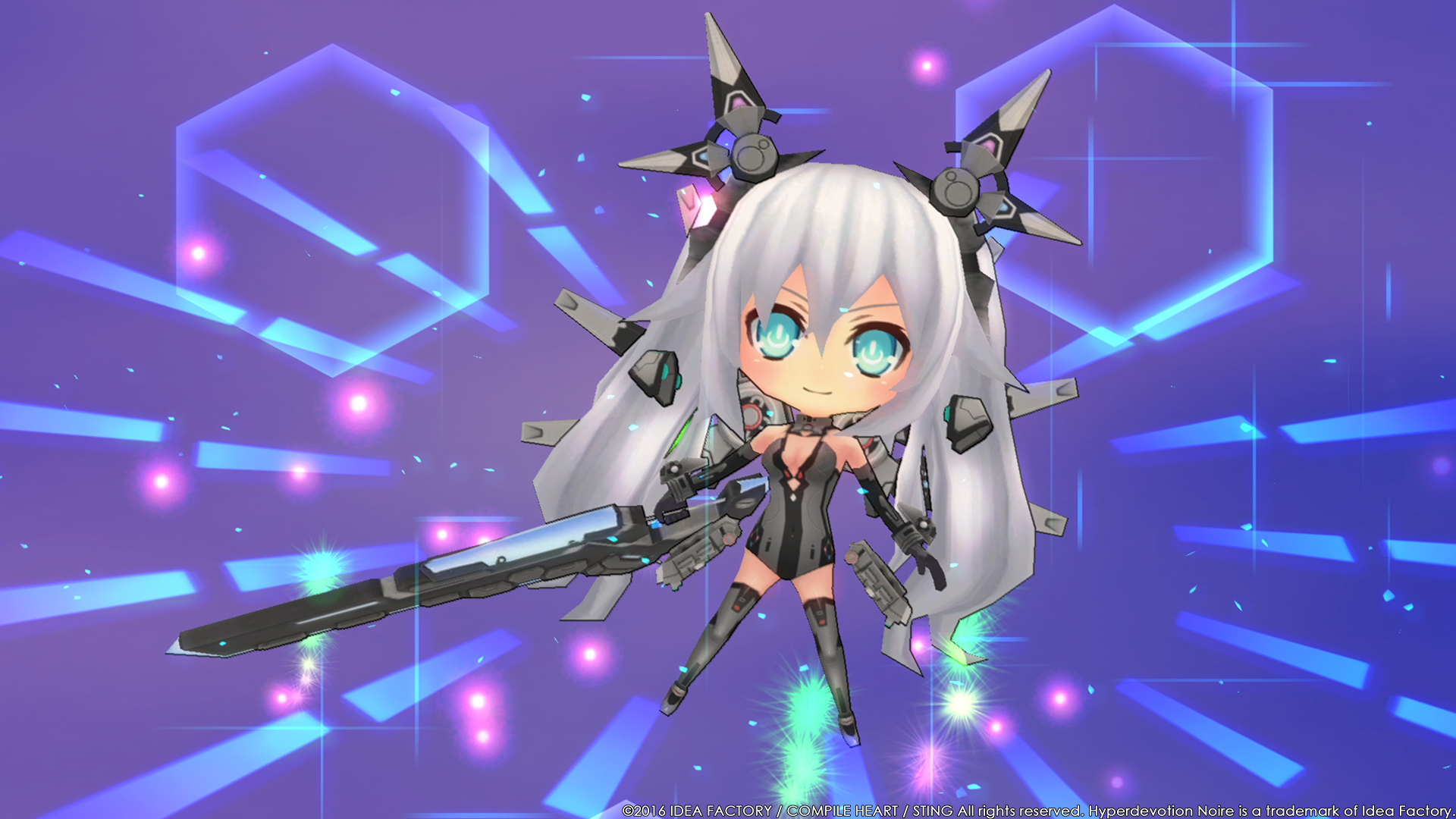 Hyperdevotion Noire: Goddess Black Heart (Neptunia) screenshot 2