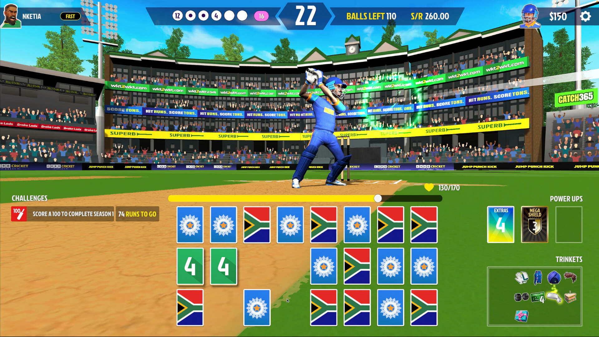 Card Cricket Quest screenshot 1