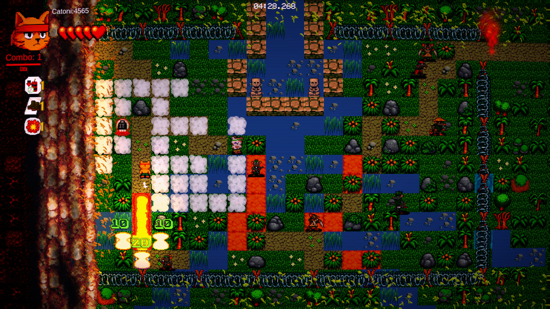 Bomber Cats: Napalm Strike screenshot 9