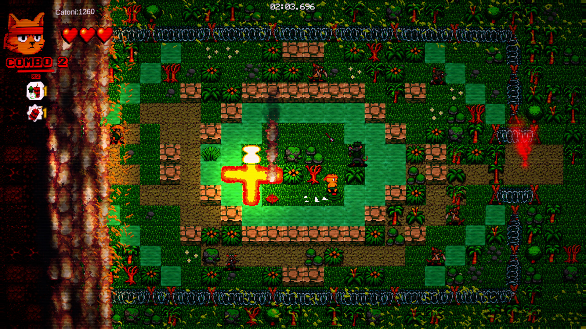 Bomber Cats: Napalm Strike screenshot 8