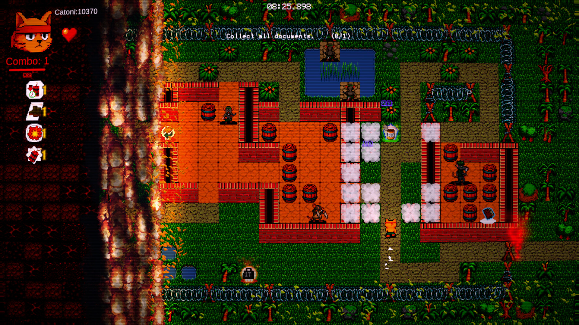 Bomber Cats: Napalm Strike screenshot 11