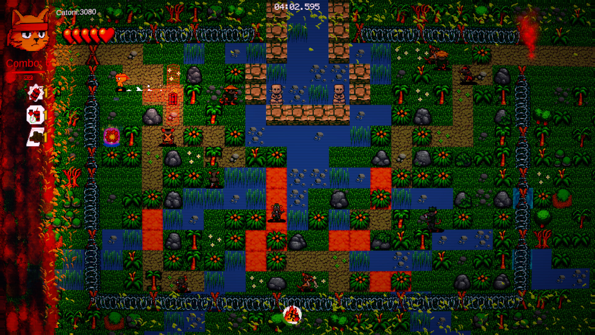 Bomber Cats: Napalm Strike screenshot 3