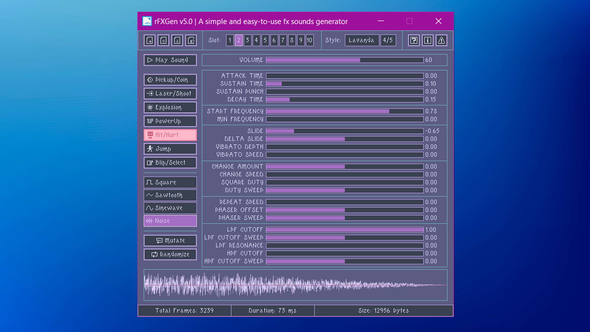 rFXGen screenshot 3