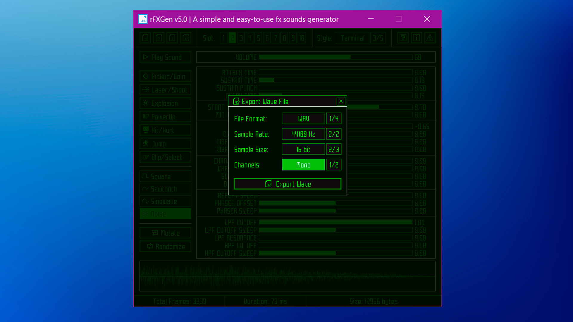 rFXGen screenshot 4