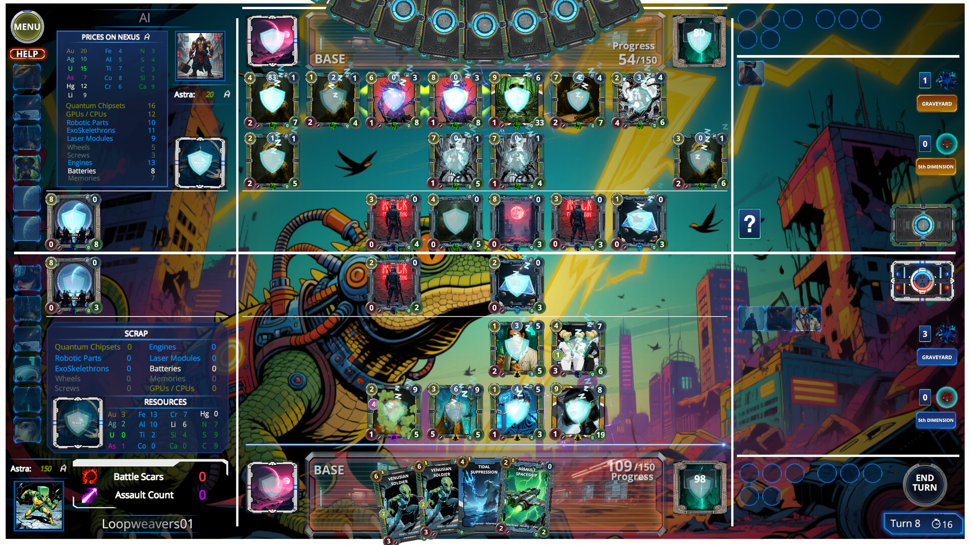 Loopweavers: Dimensional Alliances screenshot 2