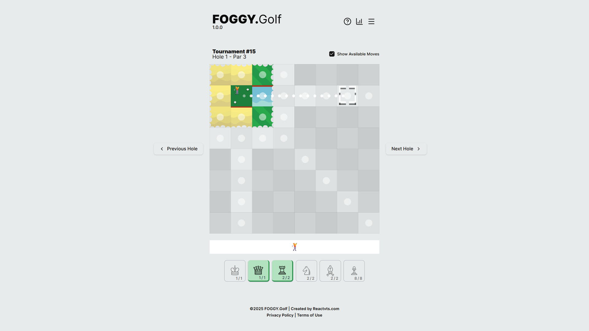 FOGGY Golf screenshot 2