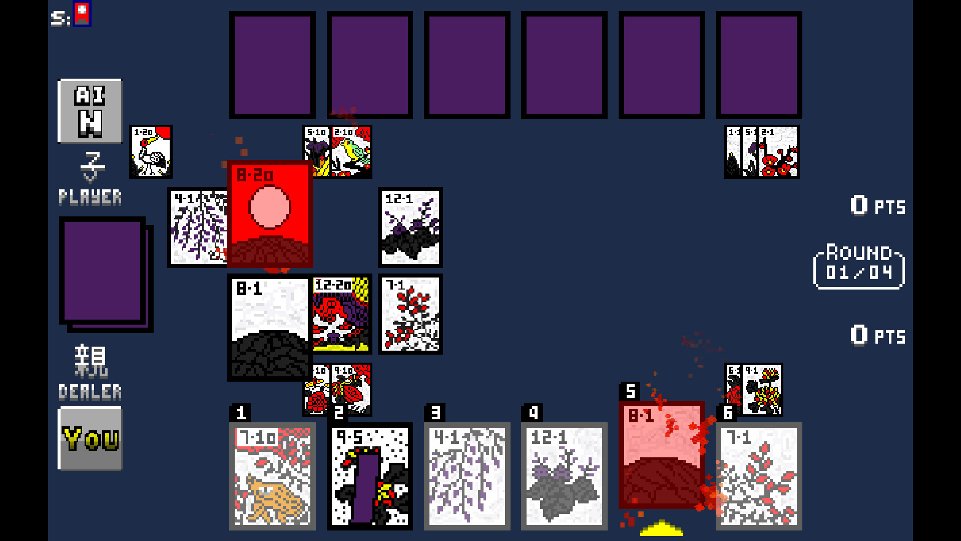 Battle Hanafuda screenshot 2