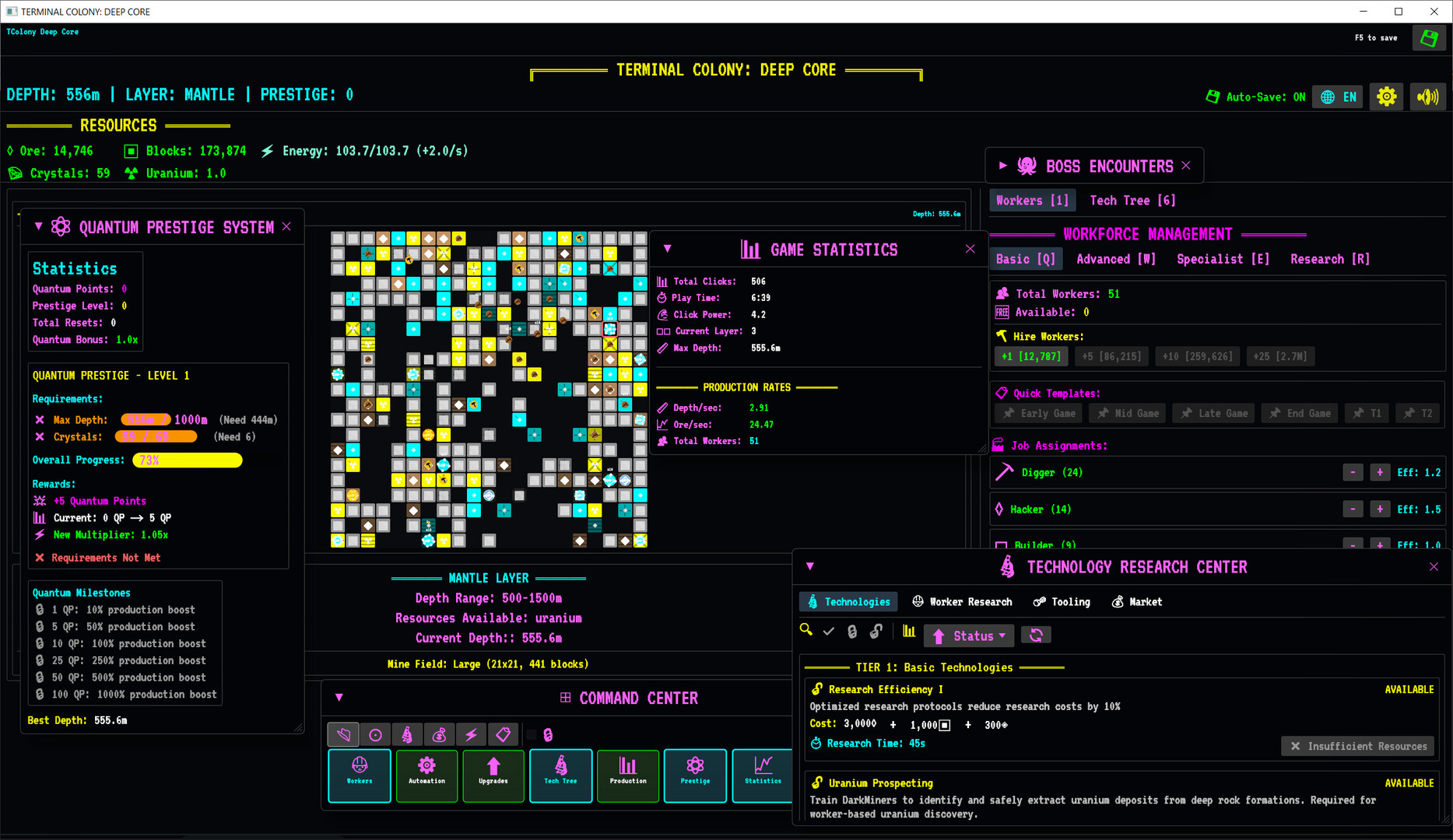 Terminal Colony Deep Core screenshot 4