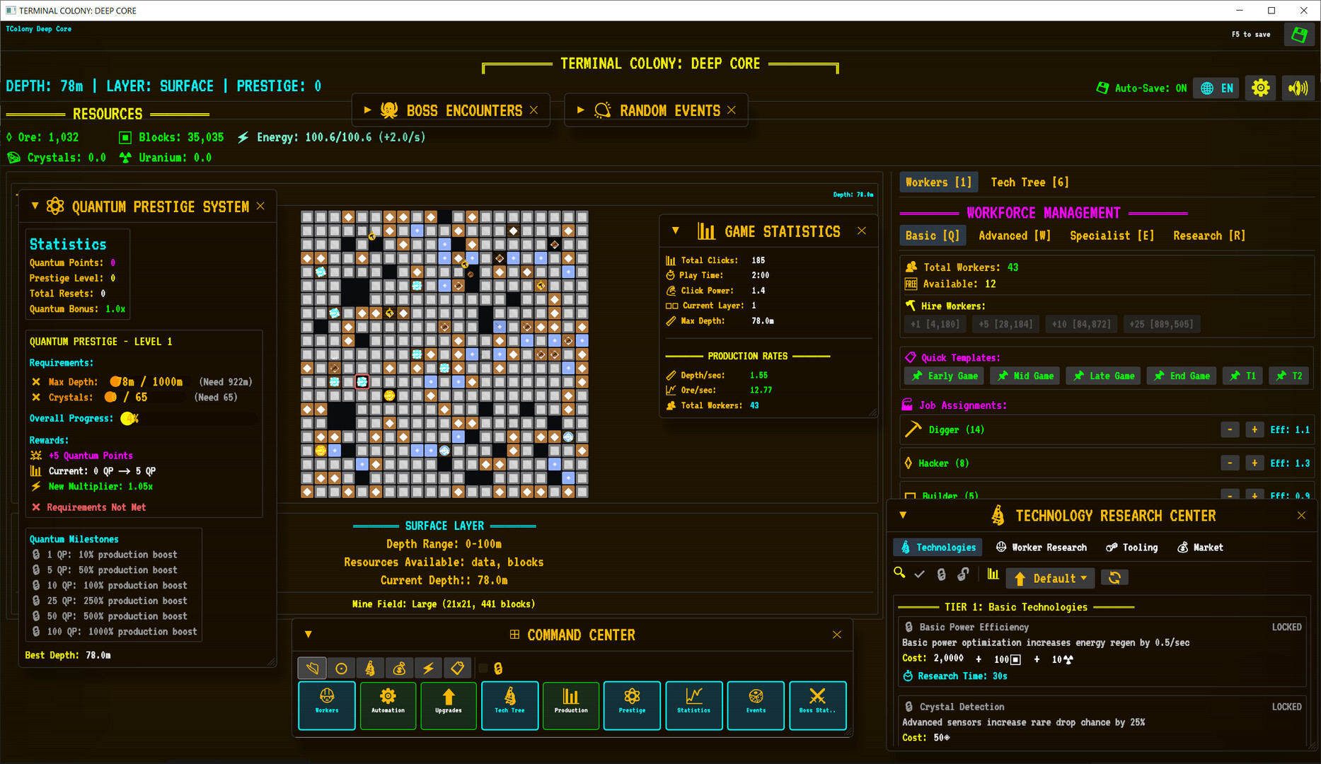 Terminal Colony Deep Core screenshot 3