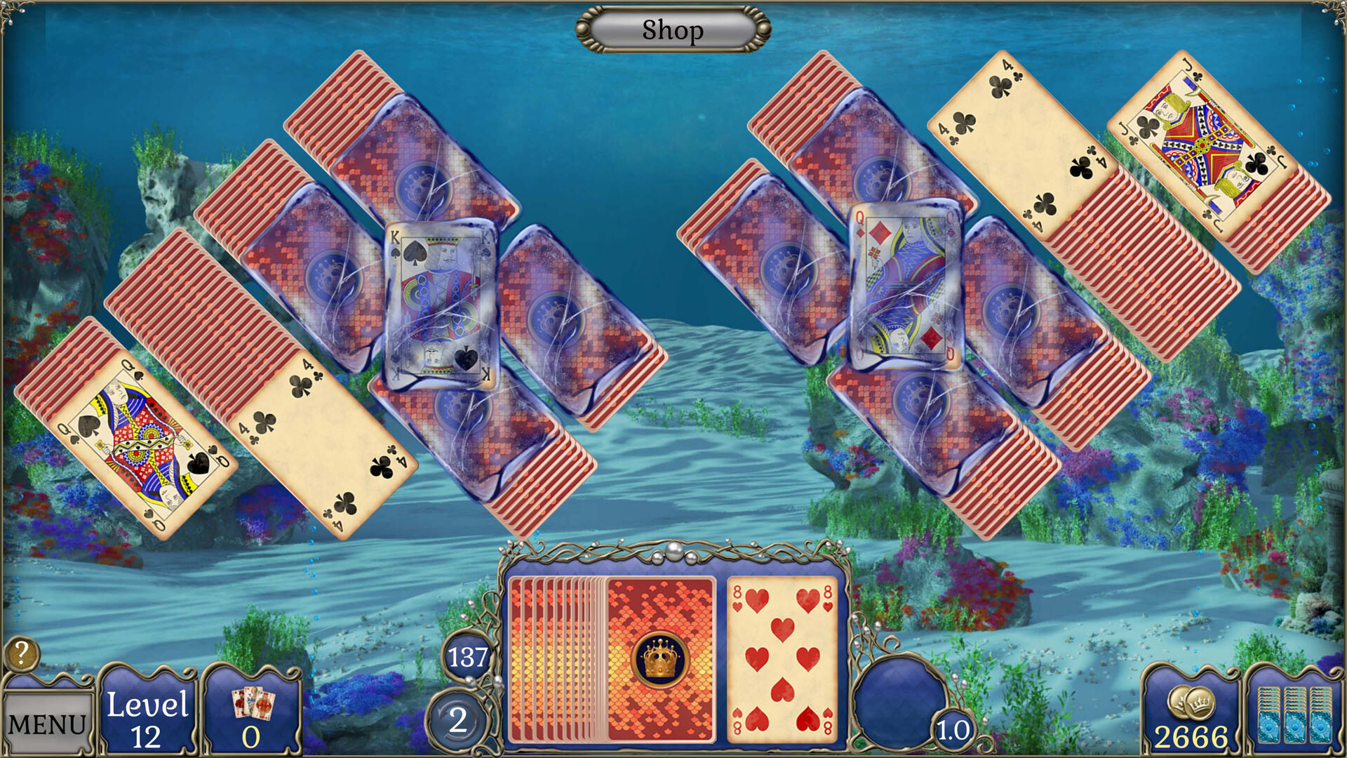 Jewel Match Atlantis Solitaire 5 - Collector's Edition screenshot 6
