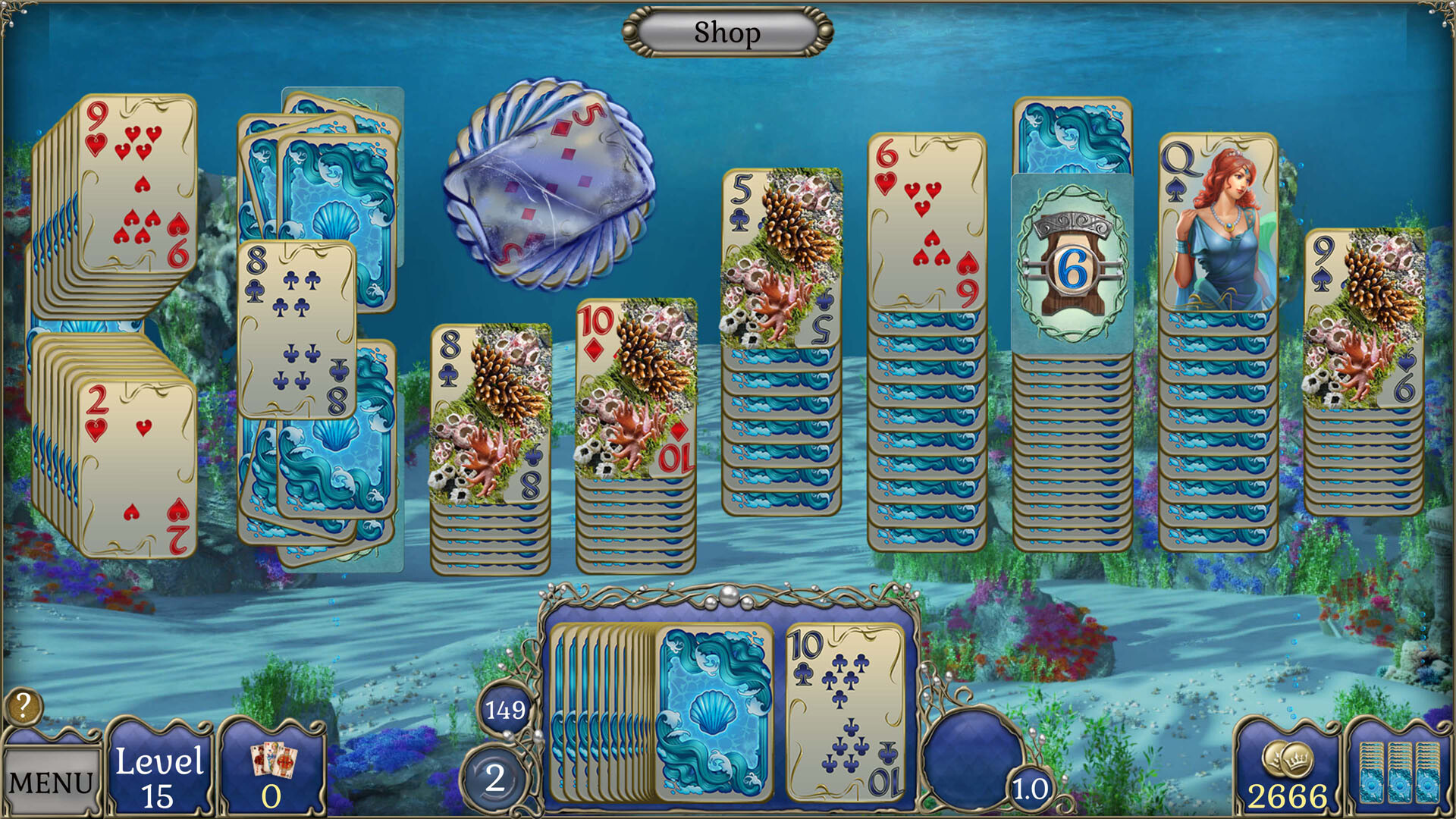 Jewel Match Atlantis Solitaire 5 - Collector's Edition screenshot 10