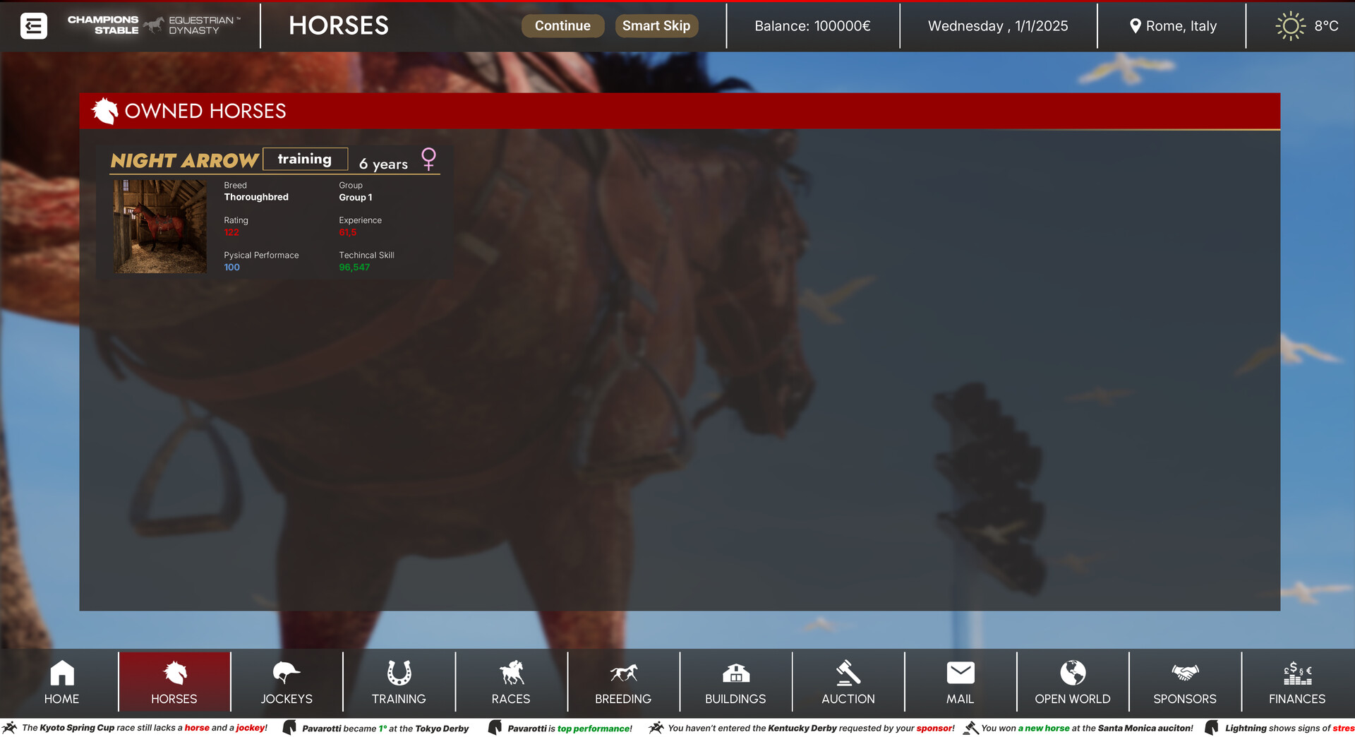 Champions Stable: Equestrian Dynasty screenshot 4