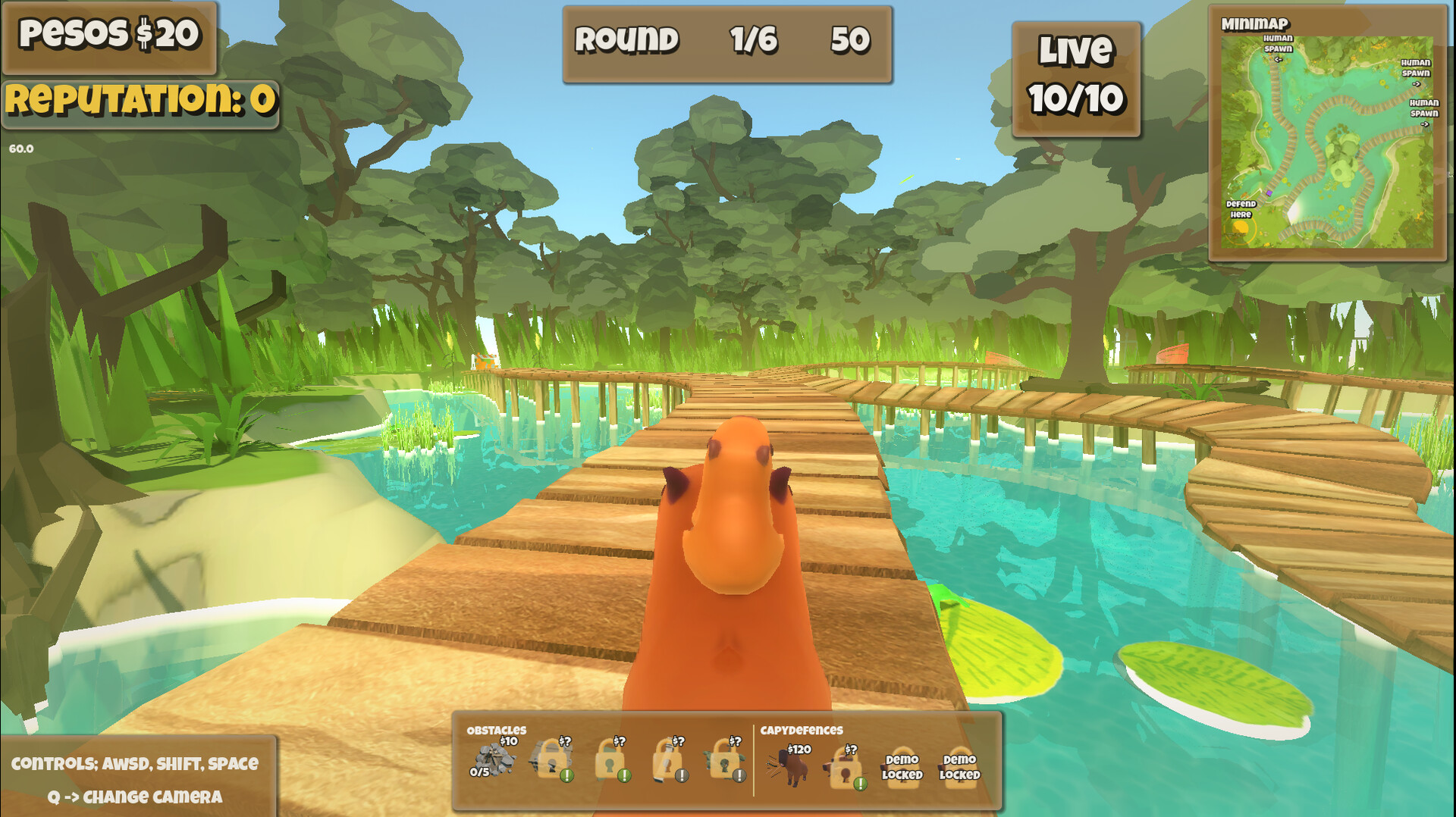 CapybaraTD screenshot 1