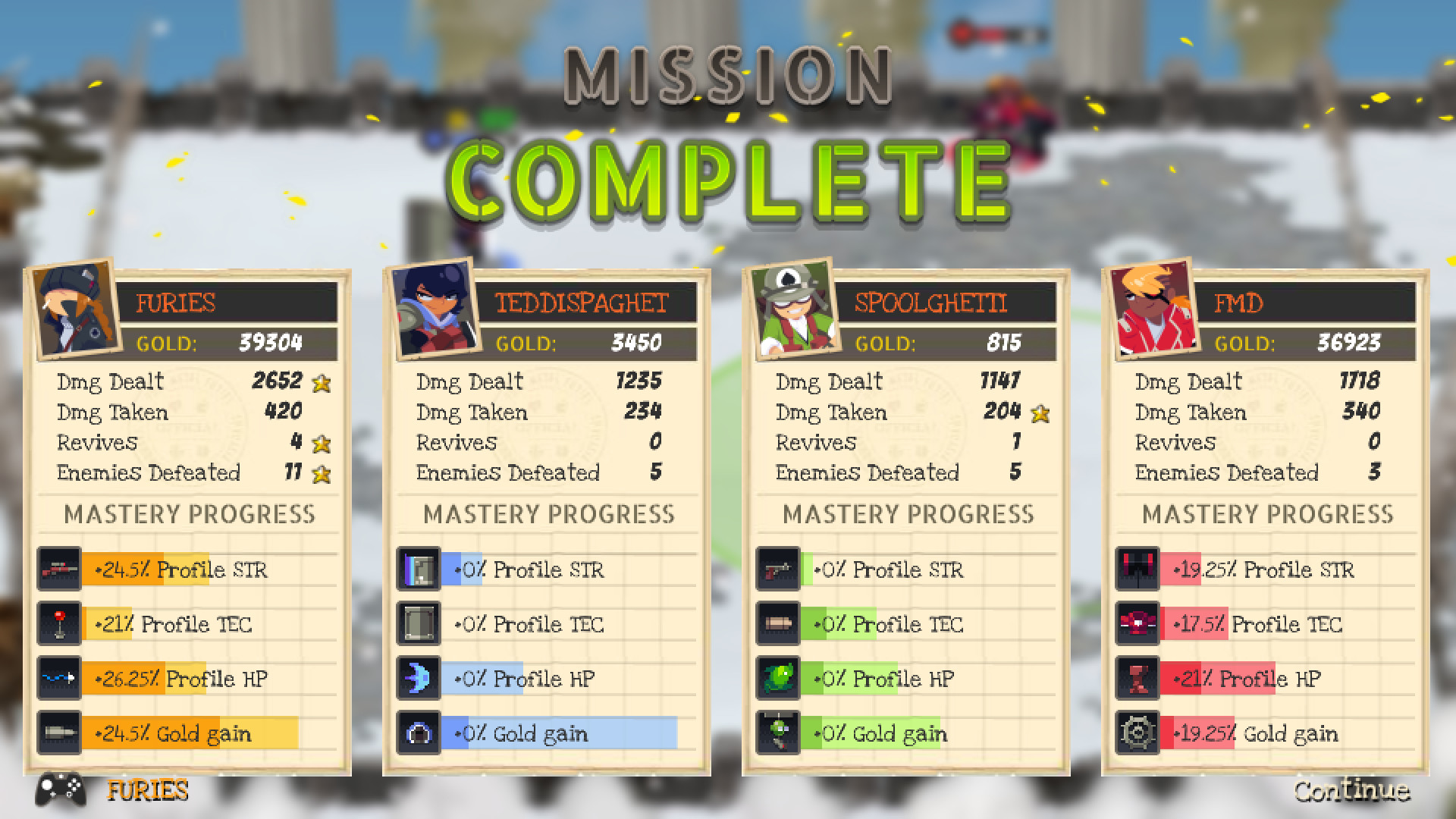 Full Metal Furies screenshot 11