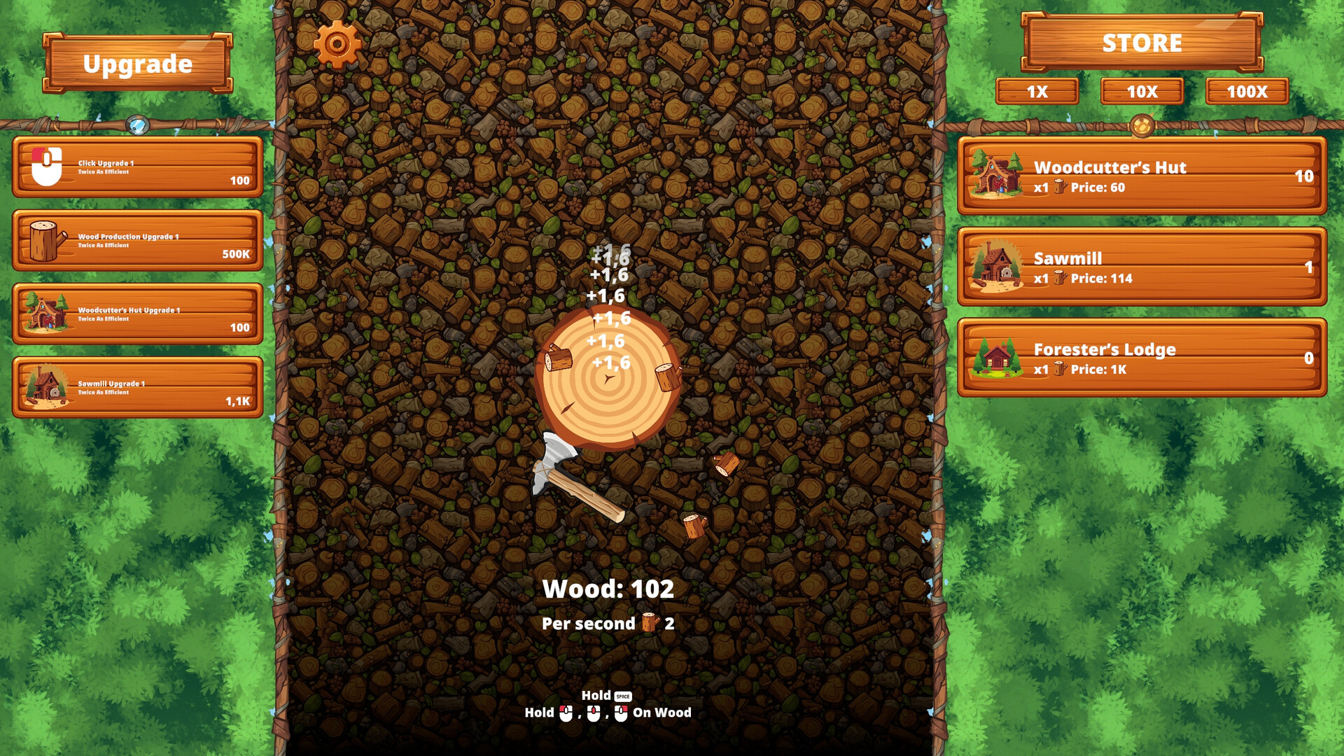 Wood Clicker screenshot 2