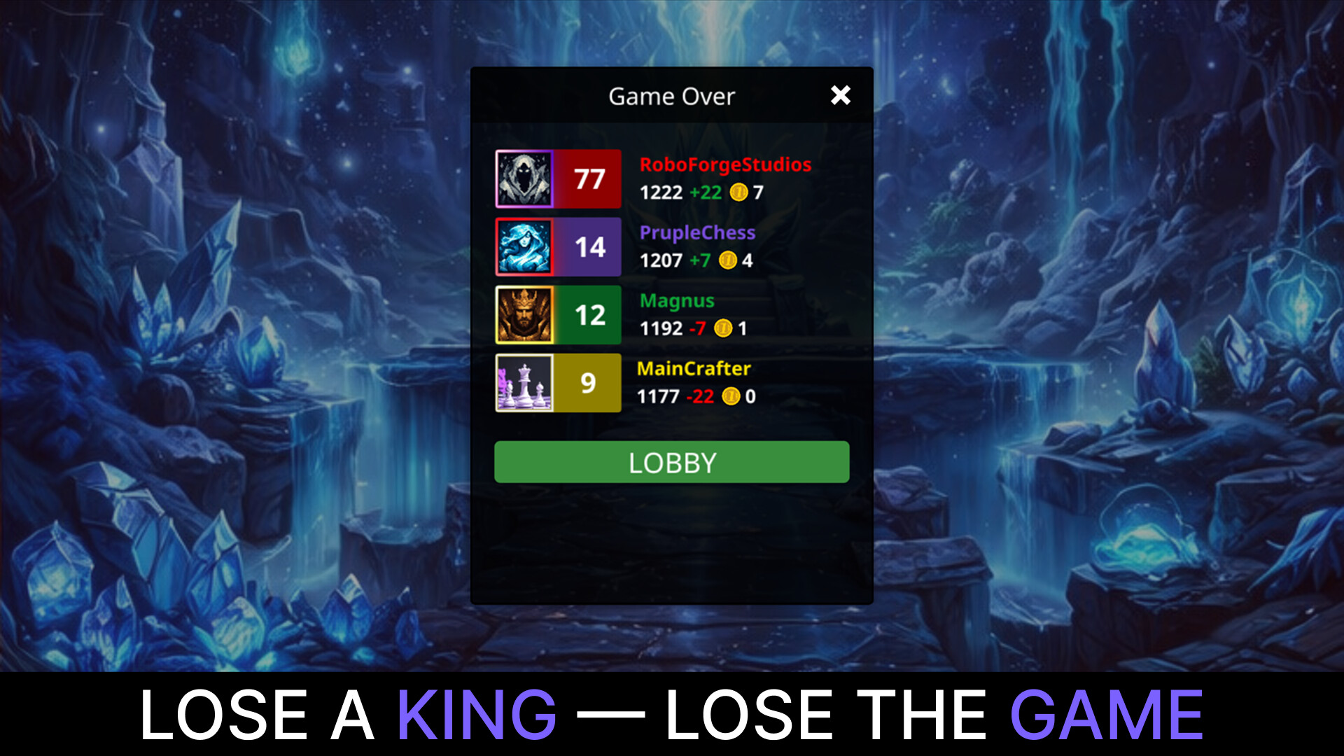 QuadKings: Fog of Checkmate screenshot 4