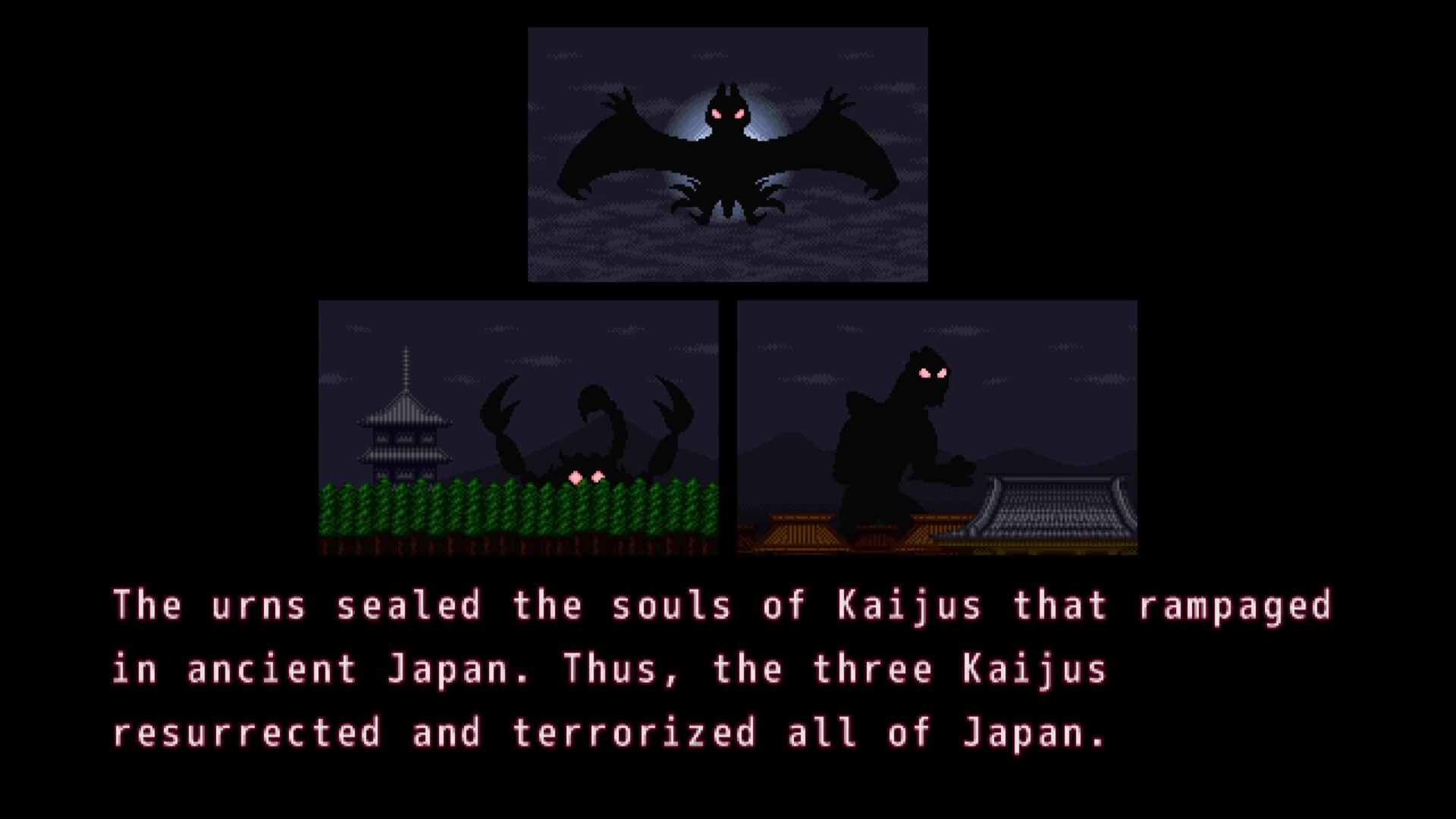 Super Shadow Break : Showdown! NINJA VS The Three KAIJUs screenshot 1